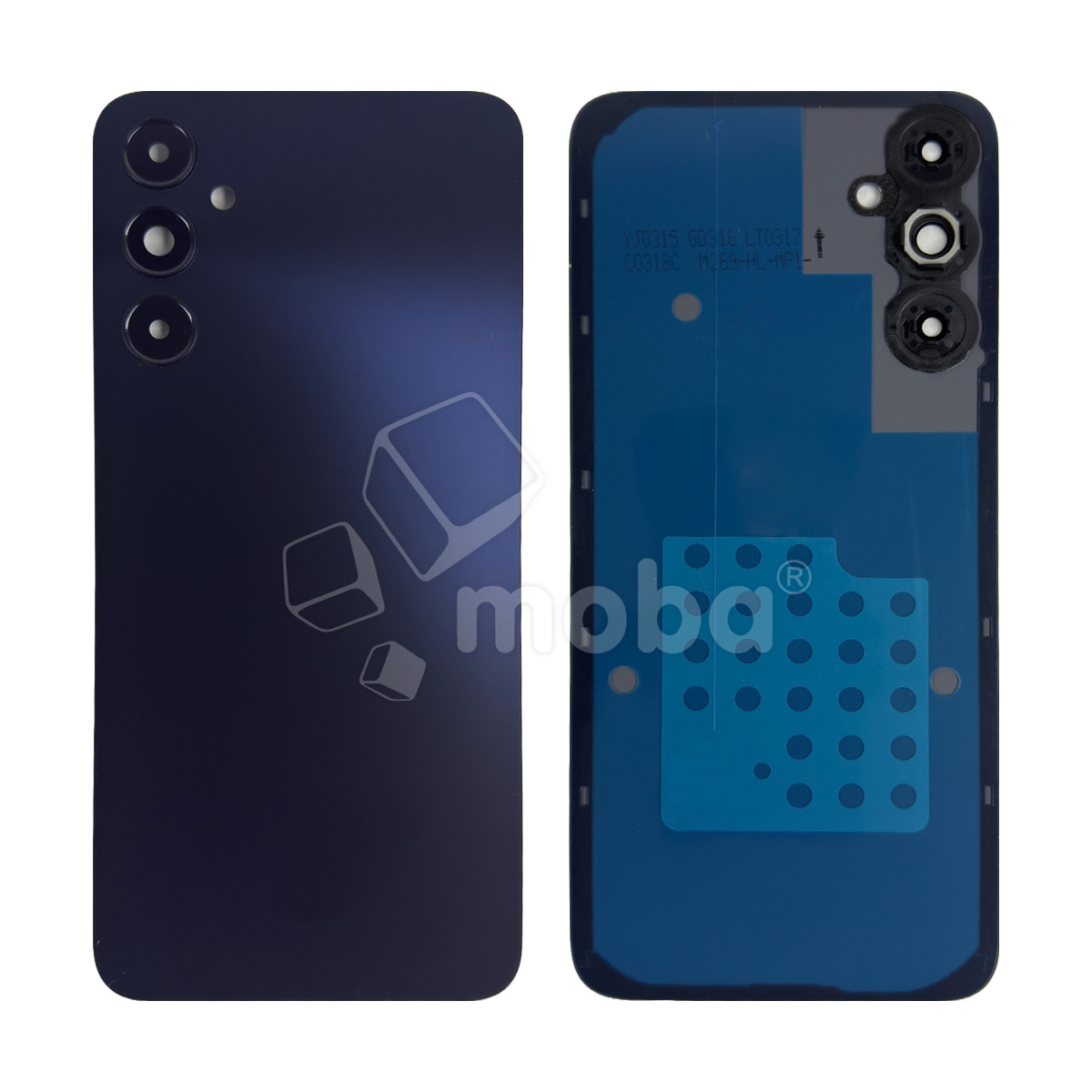Задняя крышка для Samsung Galaxy A05s (A057F) Черный - Премиум