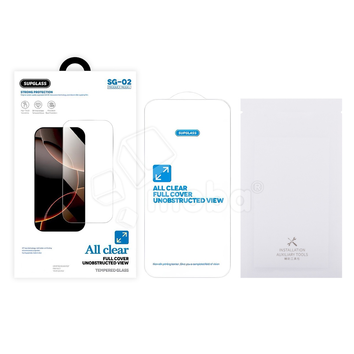 Защитное стекло Supglass SG-02 для iPhone Air