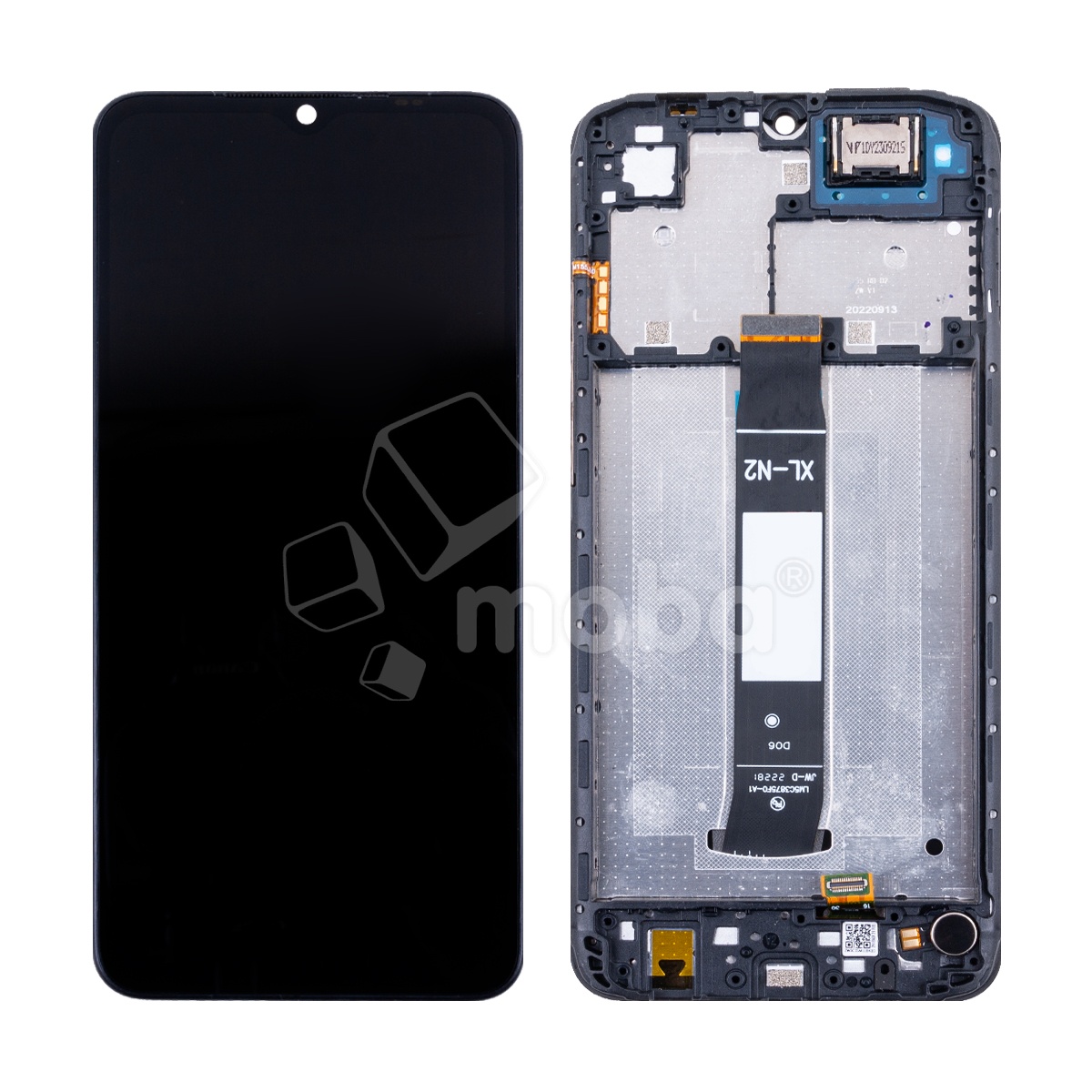 Дисплей для Xiaomi Redmi A1/A1+ (220733SG/220733SFG) модуль с рамкой Черный - OR (HD+, 300 Кд/м², 60 Гц)
