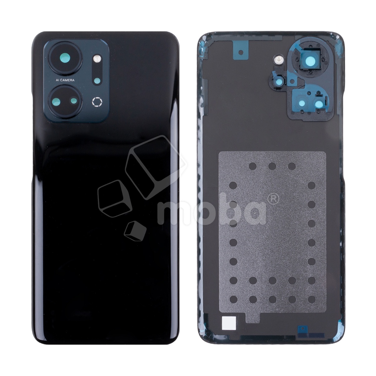 Задняя крышка для Huawei Honor X7a/X7a Plus (RKY-LX1) Черный - Премиум