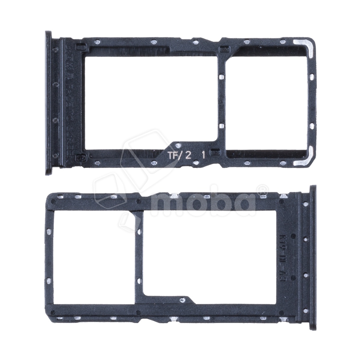 Держатель SIM для Xiaomi Poco M3 Pro 5G/Redmi Note 10T/10 5G (M2103K19Y/M2103K19PG/M2103K19PY) Черный