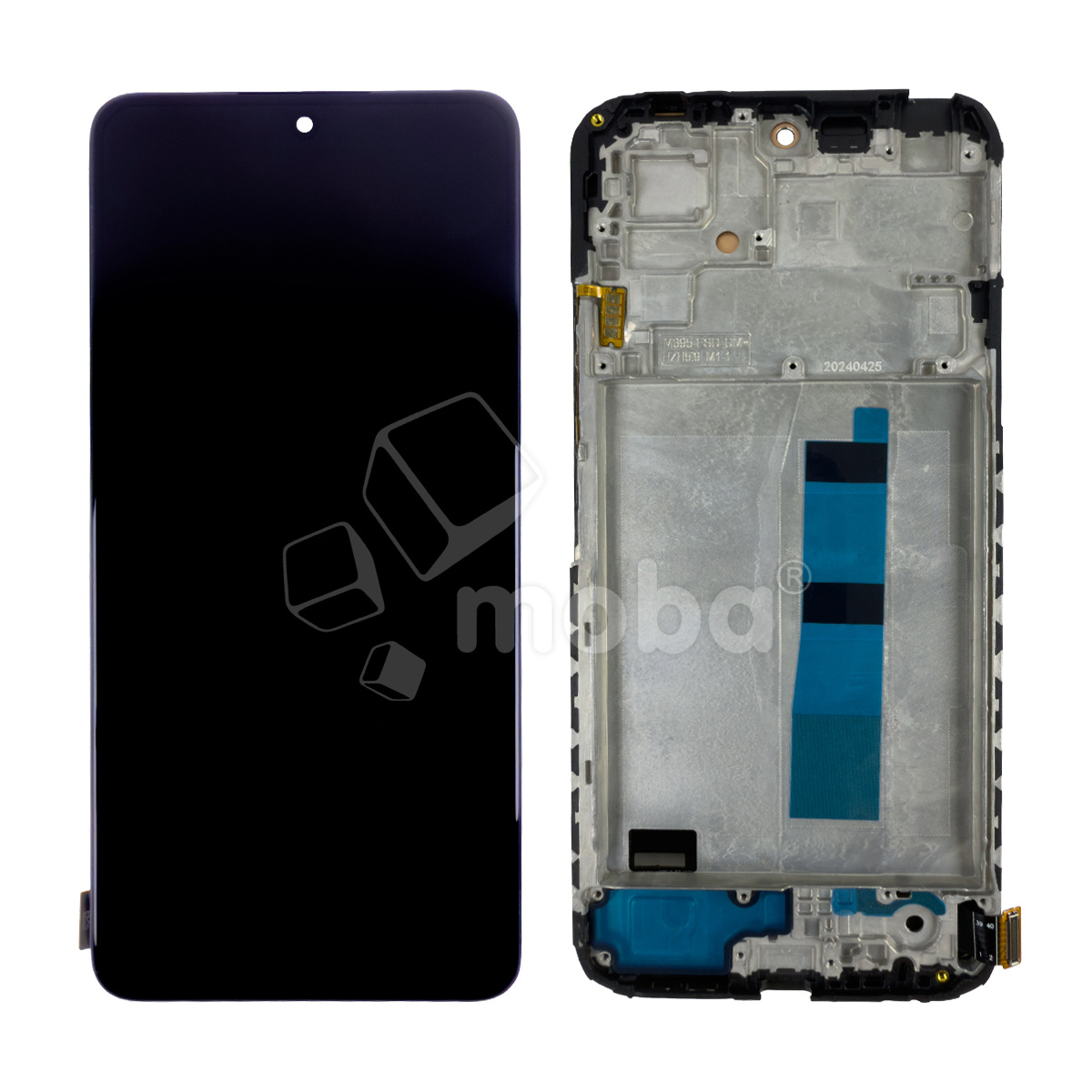 Дисплей для Xiaomi Redmi Note 12 4G (23021RAA2Y/23021RAAEG/23027RAD4I/23028RA60L) модуль с рамкой Черный - (In-Cell)