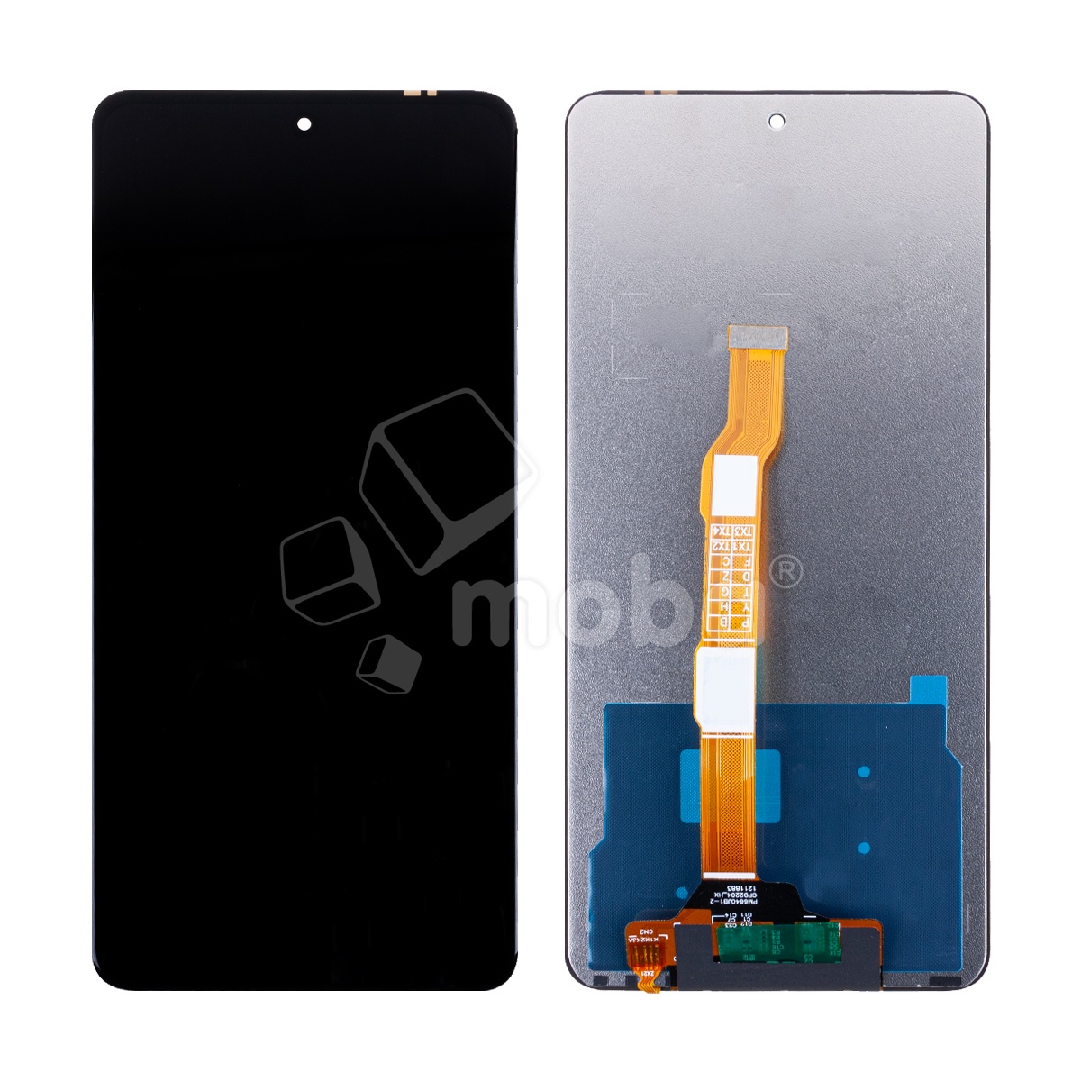 Дисплей для Vivo Y36 4G/5G (V2247) в сборе с тачскрином Черный - OR (Full HD, 300 Кд/м², 90 Гц)