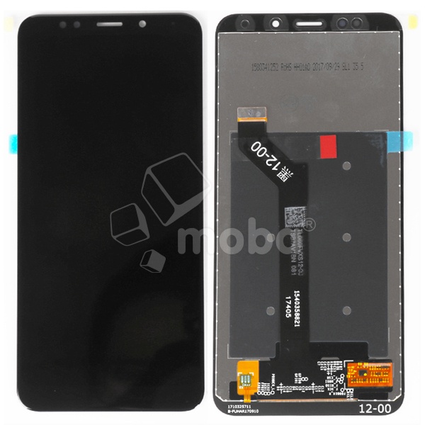 Дисплей для Xiaomi Redmi 5 Plus (MEG7) в сборе с тачскрином Черный - Оптима