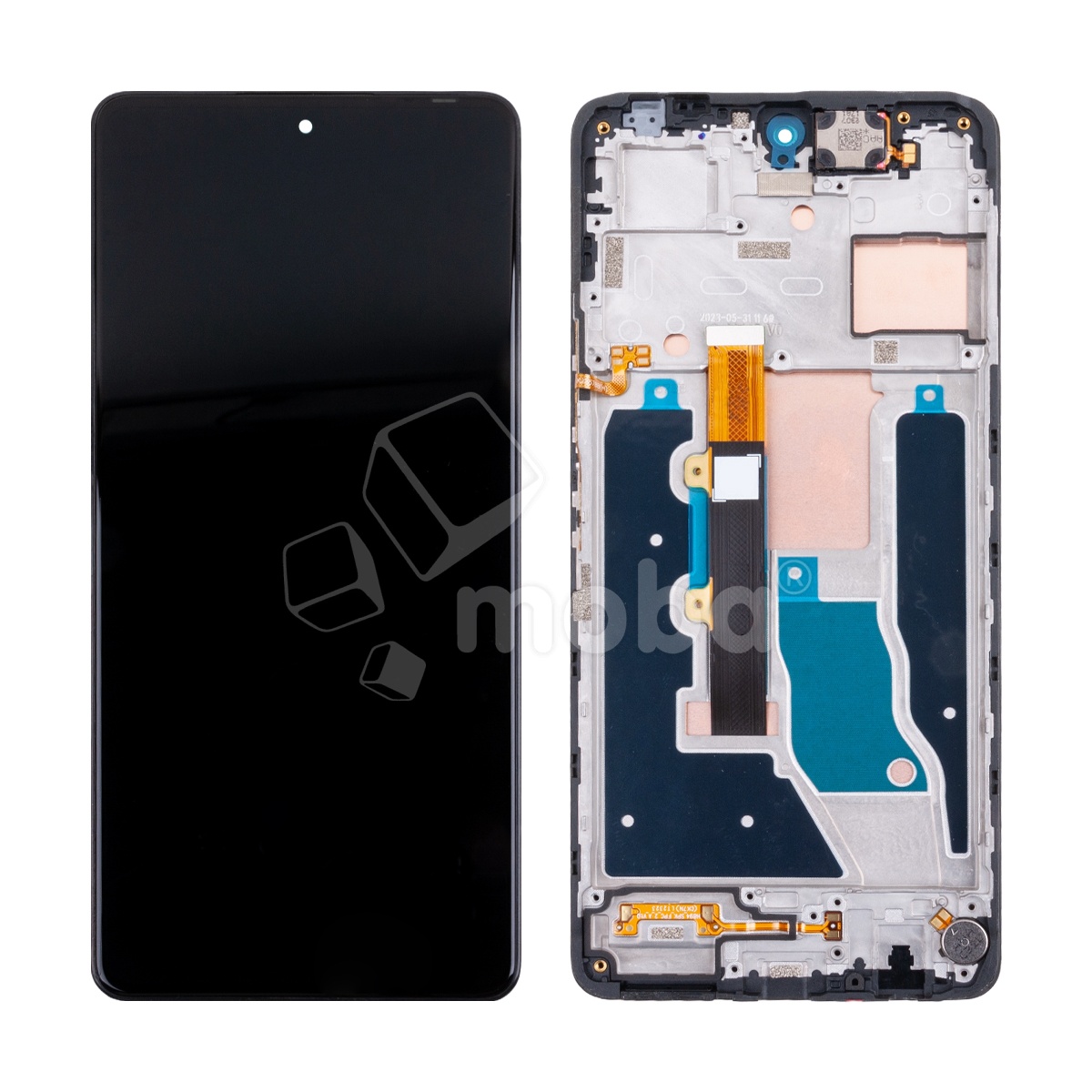 Дисплей для Infinix Note 30 Pro (X678B) модуль с рамкой Черный - OR
