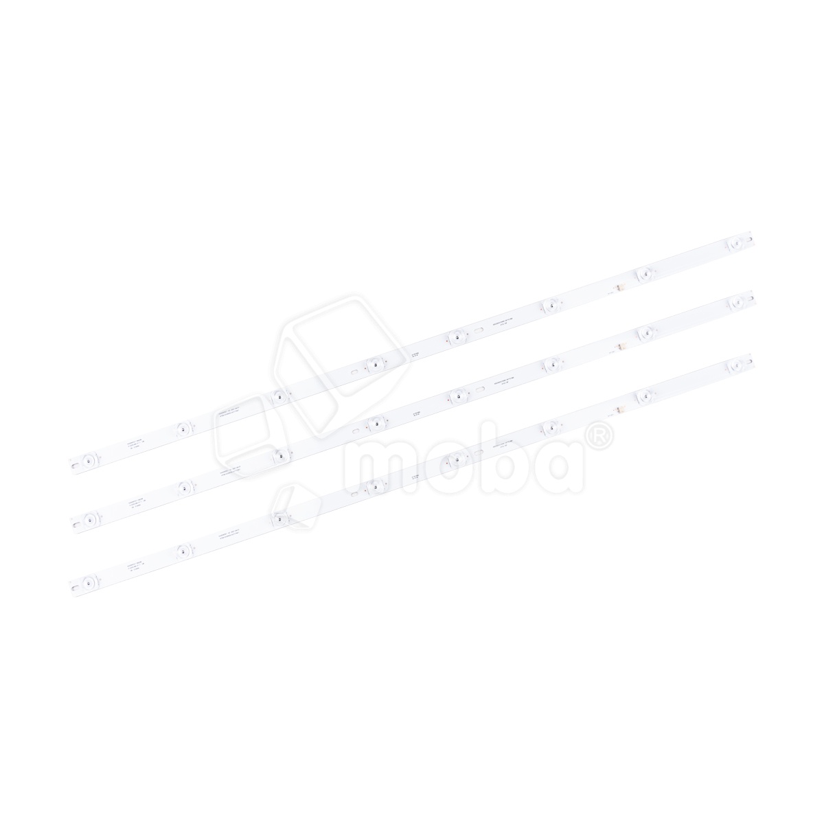 Светодиодная подсветка для телевизоров Panasonic/Philips 43" 4708-K43WDD-A3117N01/TX-43GR300 (комплект 3 шт.)