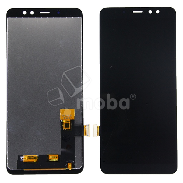 Дисплей для Samsung Galaxy A8+ 2018 (A730F) в сборе с тачскрином Черный - (In-Cell)