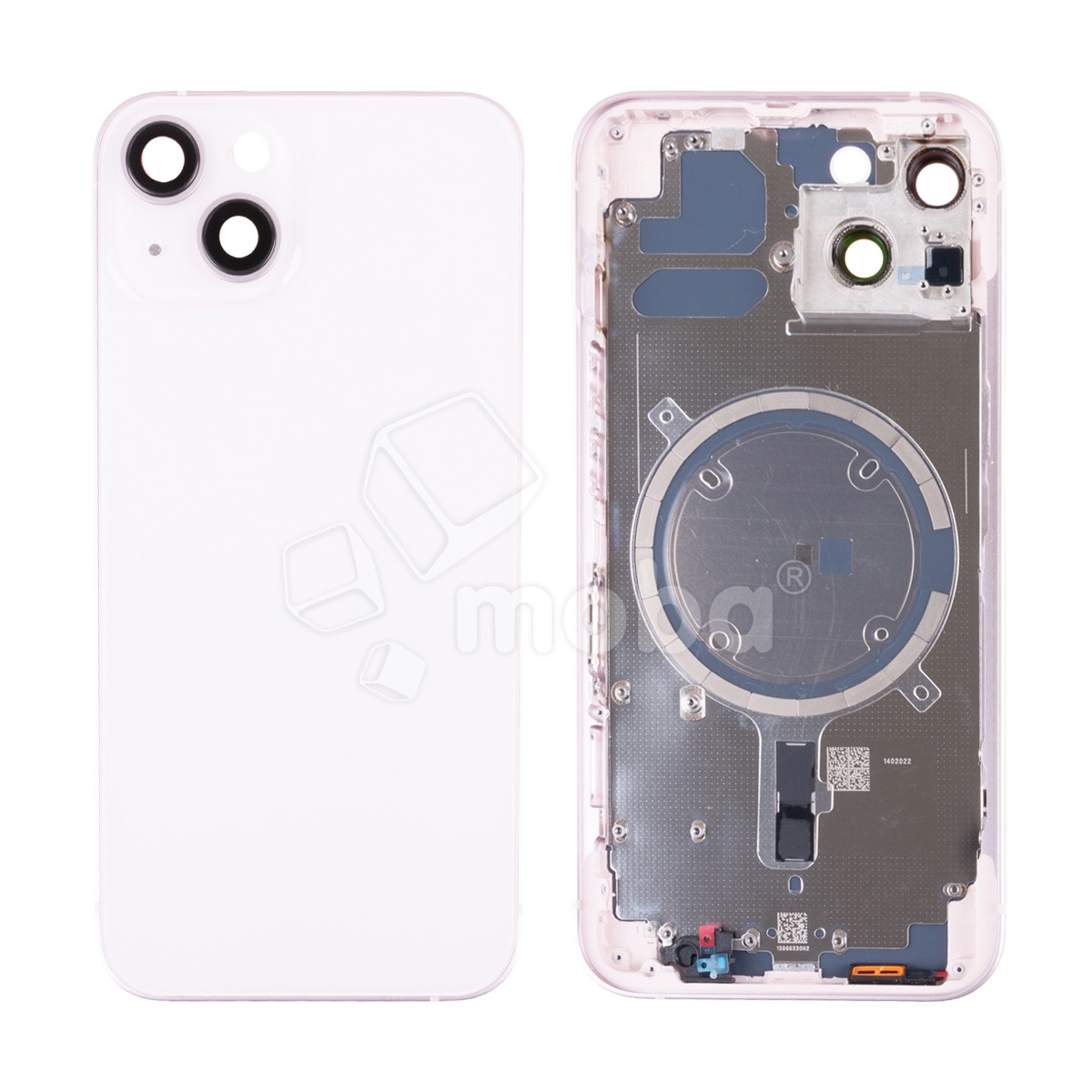 Корпус для iPhone 13 (A2635) (1 Sim) Розовый - Премиум