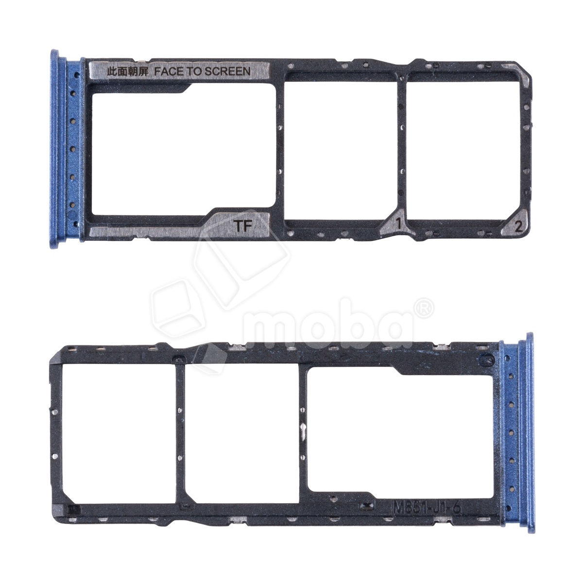 Держатель SIM для Xiaomi Redmi 15C 4G/Poco C85 4G (25078RA3EY/25078PC3EG) Синий