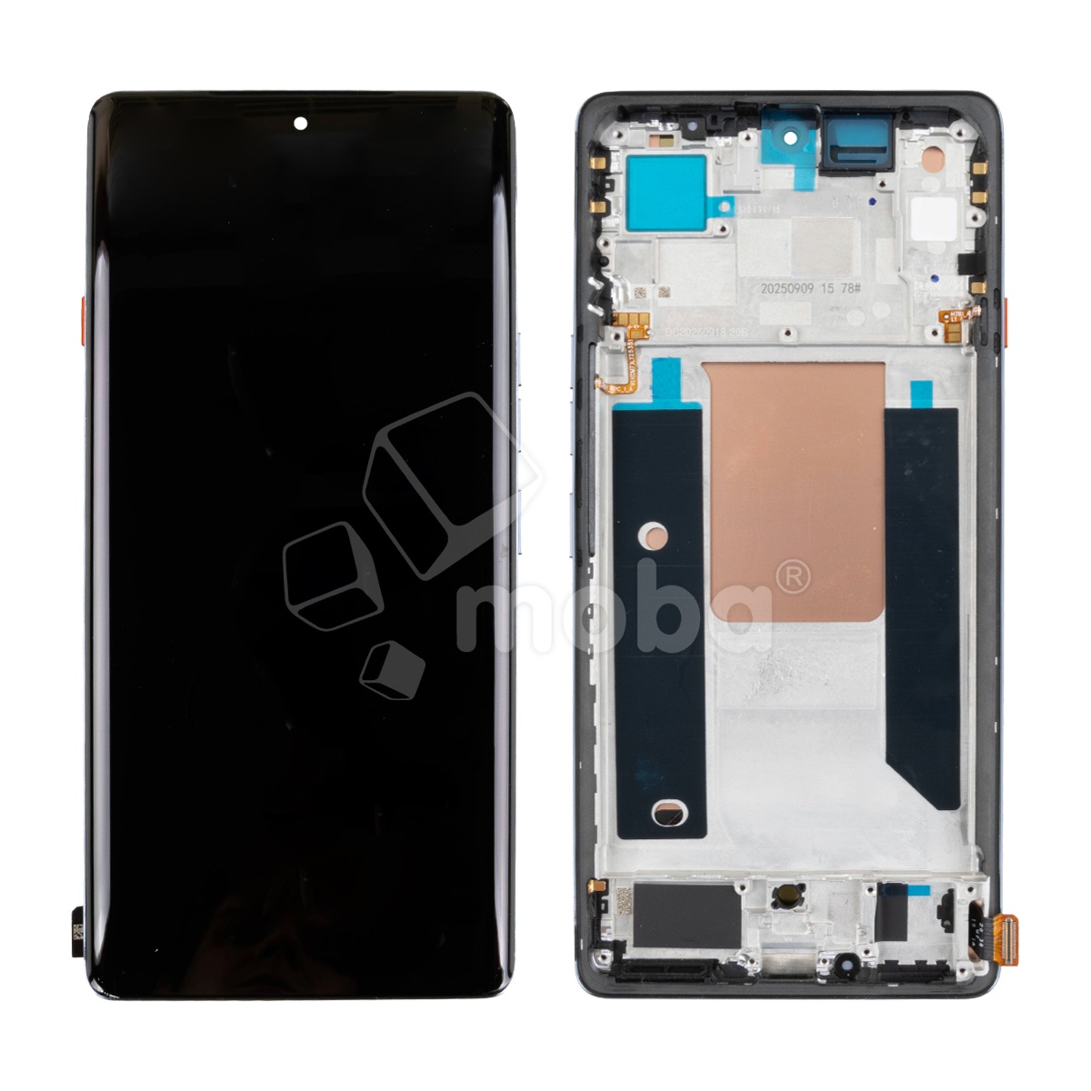 Дисплей для Tecno Camon 40 Pro 5G (CM7) модуль с рамкой Черный - OR