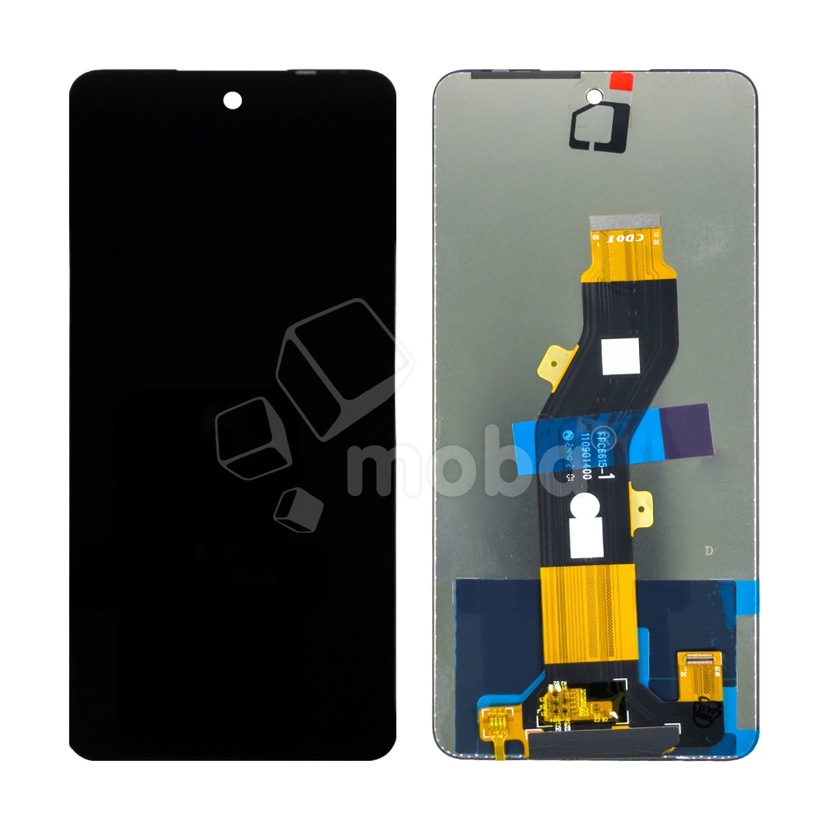 Дисплей для Infinix Hot 40i (X6528B) в сборе с тачскрином Черный - OR100 (HD+, 400 Кд/м², 90 Гц)