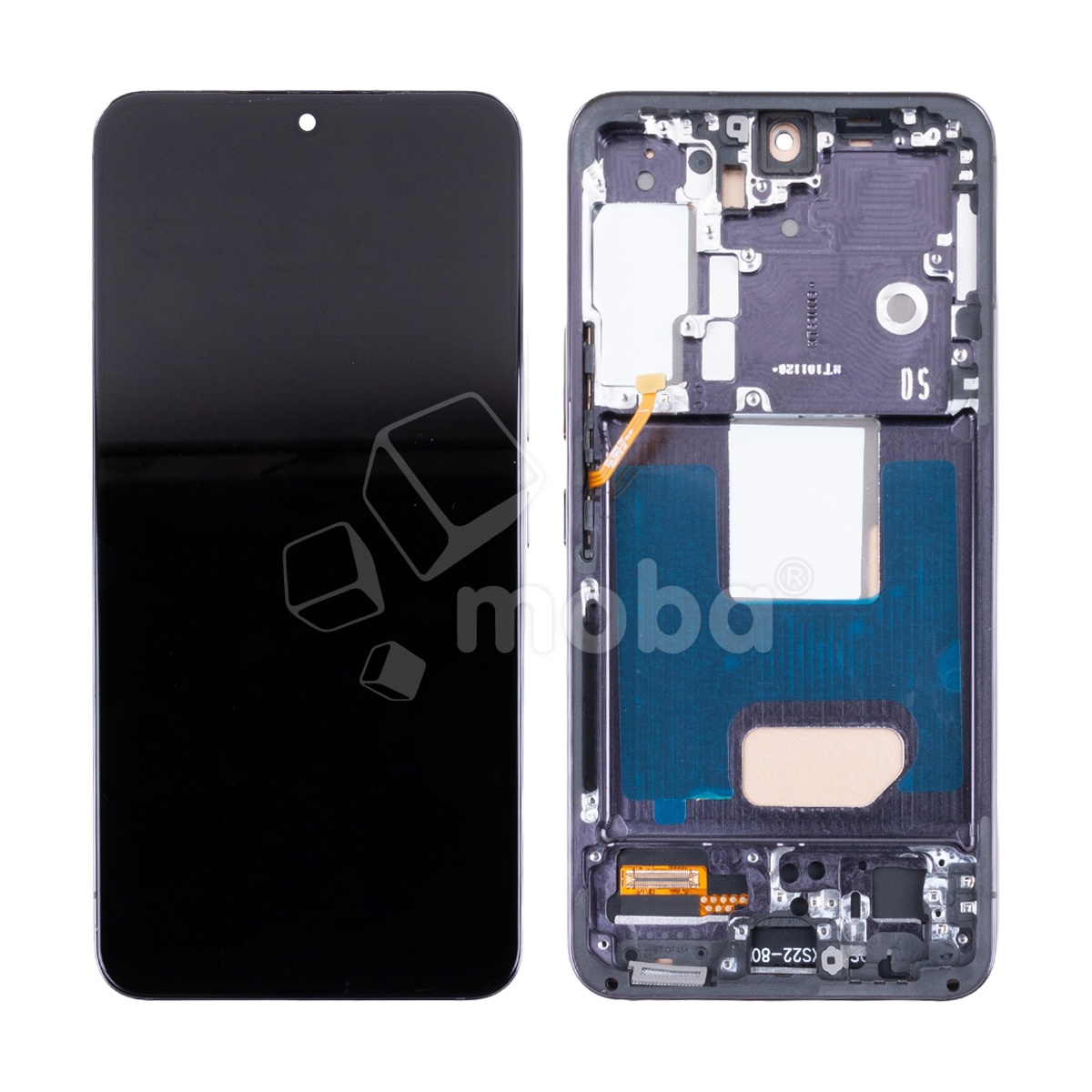 Дисплей для Samsung Galaxy S22 (S901B) модуль с рамкой Черный - (In-Cell)