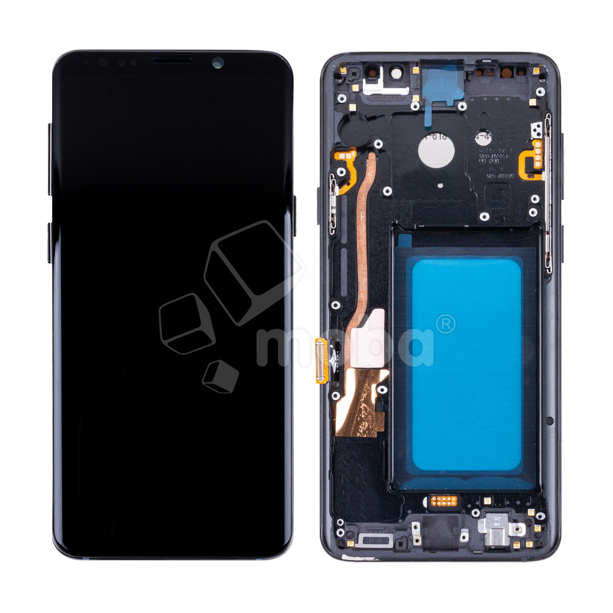 Дисплей для Samsung Galaxy S9+ (G965F) модуль с рамкой Черный - (In-Cell)