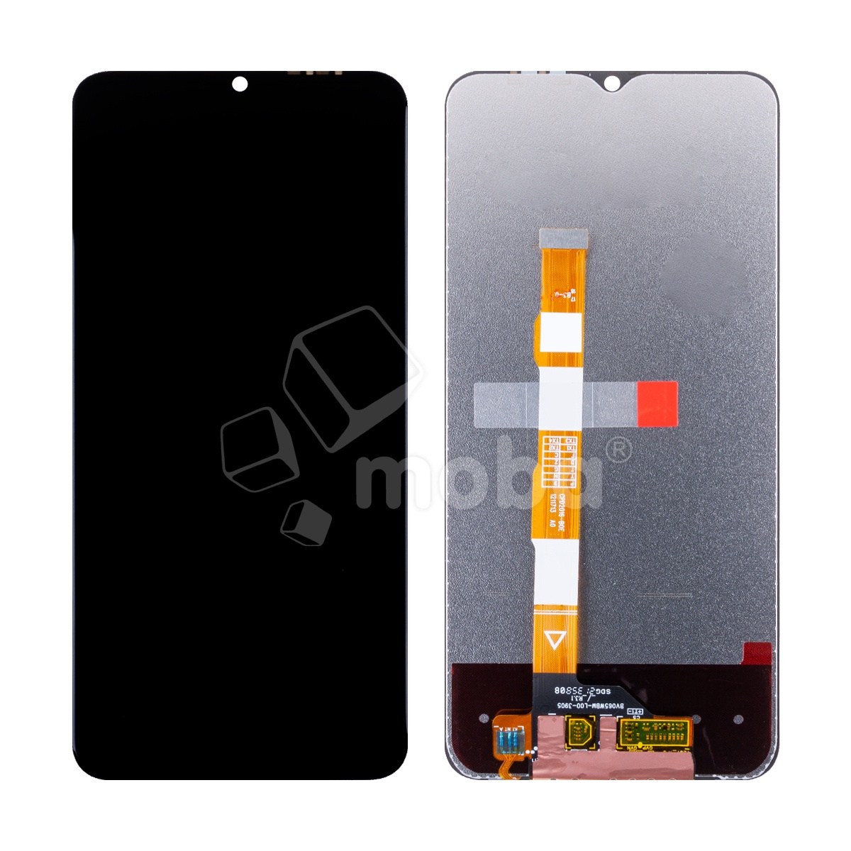Дисплей для Vivo Y16 (V2204) в сборе с тачскрином Черный - OR (HD+, 300 Кд/м², 60 Гц)