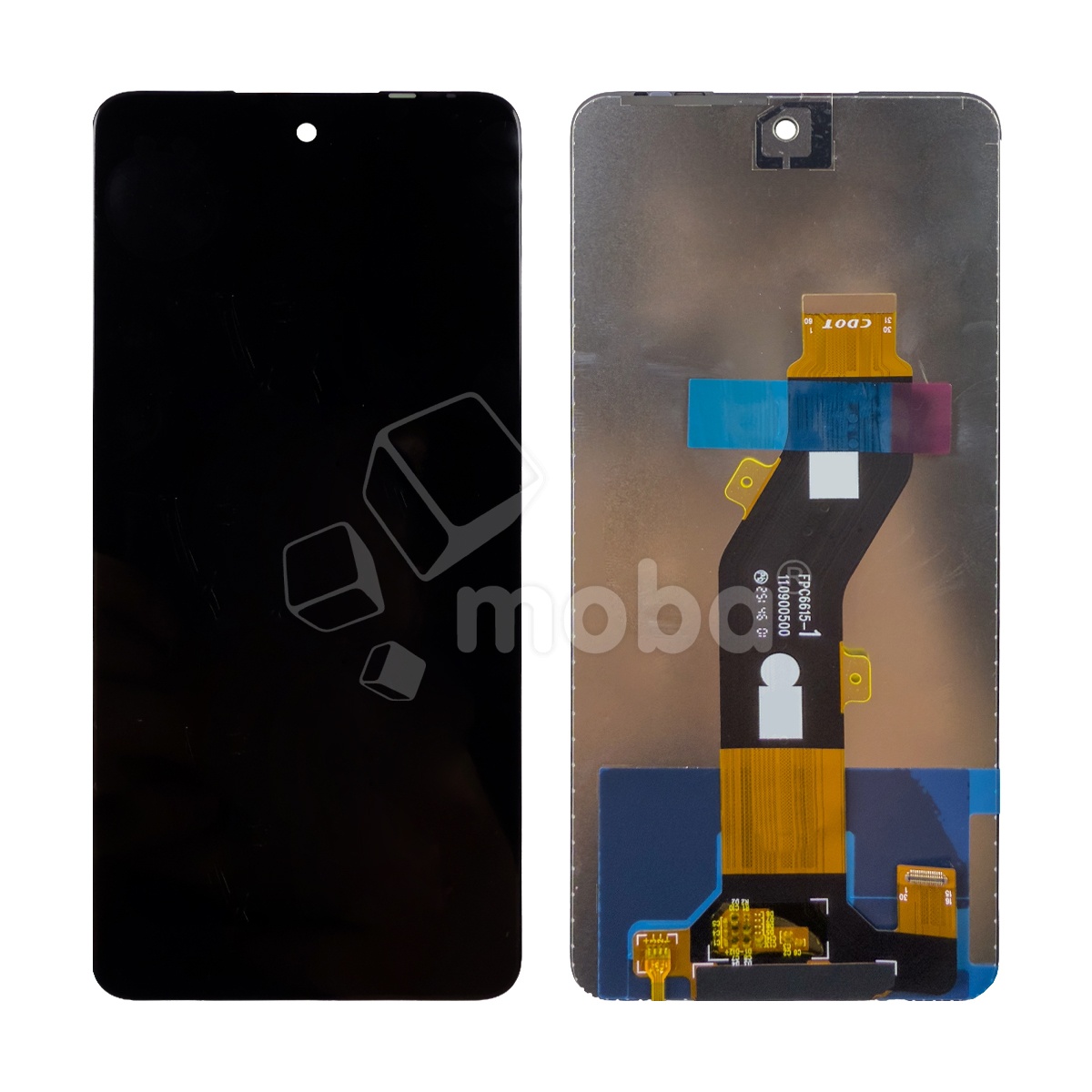 Дисплей для Tecno Spark 20 (KJ5) в сборе с тачскрином Черный - OR100 (HD+, 400 Кд/м², 90 Гц)