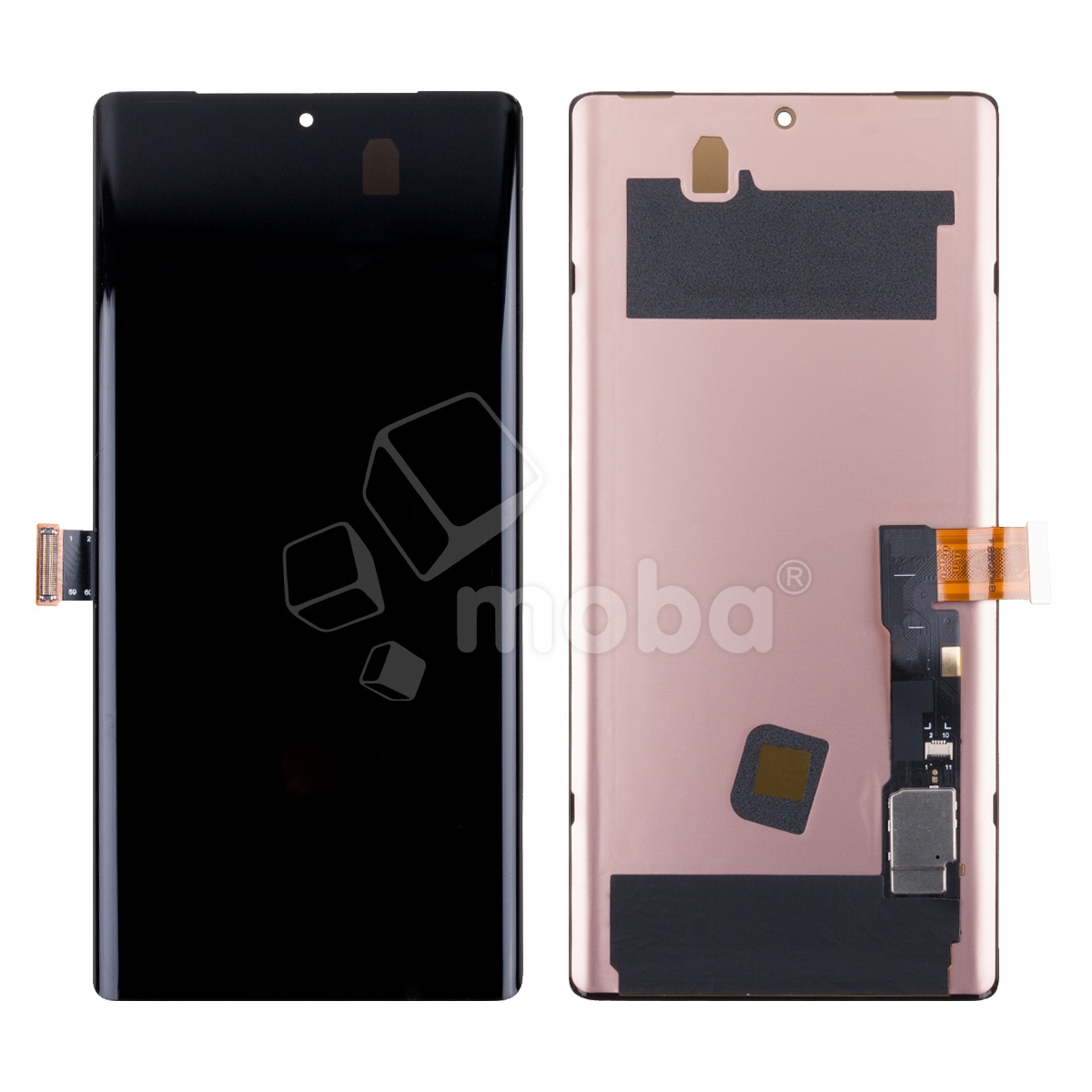 Дисплей для Google Pixel 6 Pro (GLUOG/G8VOU/GF5KQ) в сборе с тачскрином Черный - (OLED) (Full HD, 450 Кд/м²)