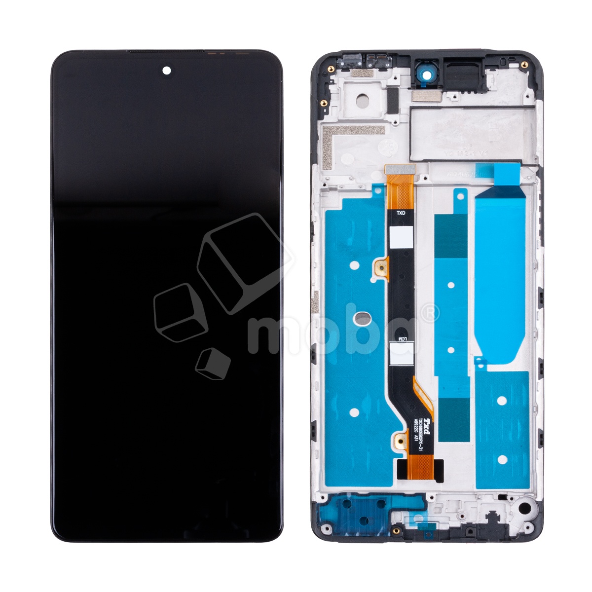 Дисплей для Tecno Pova 6 Neo (LI6) модуль с рамкой Черный - OR (Full HD, 300 Кд/м², 120 Гц)