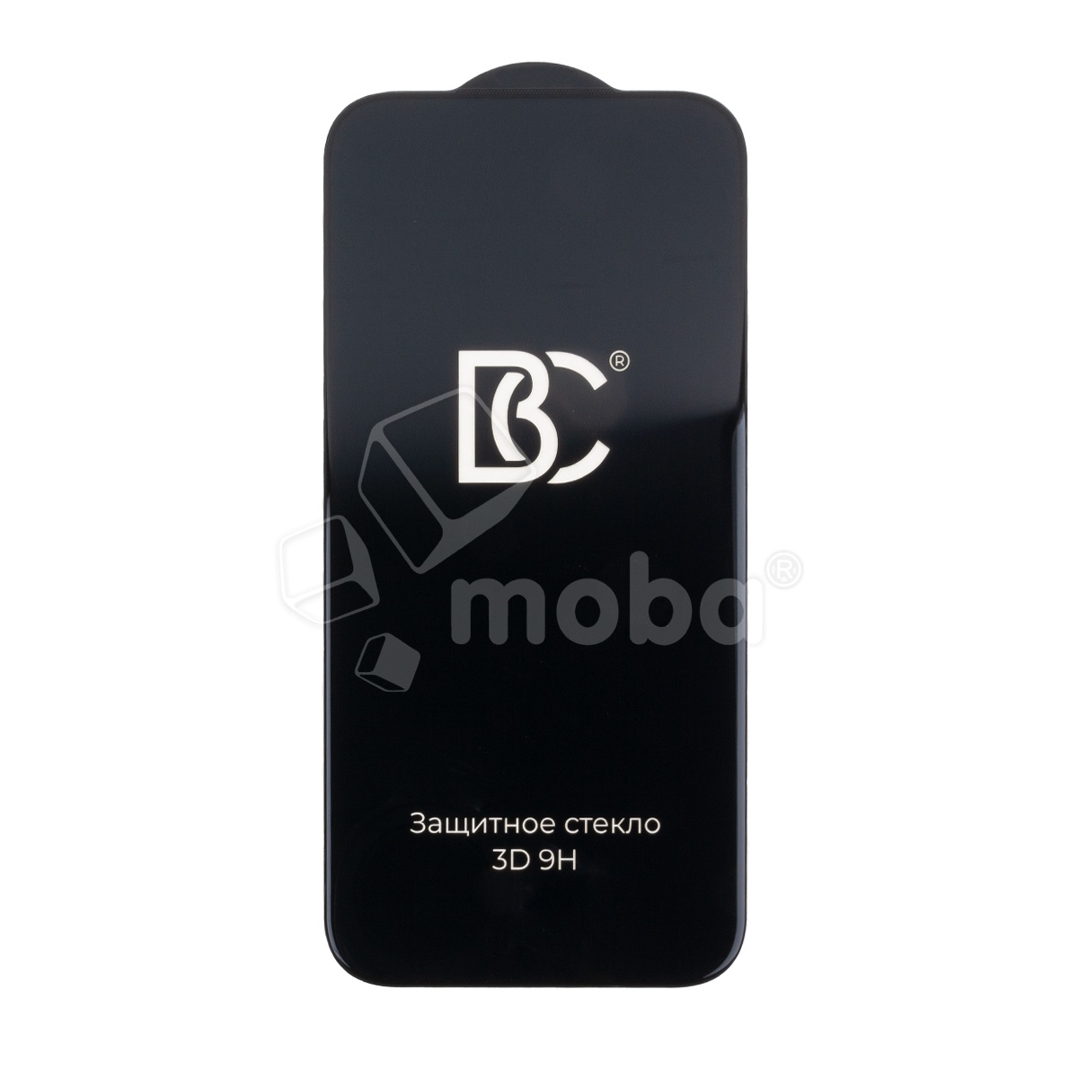 Защитное стекло "Премиум" для iPhone 17 Pro/18 Pro Черный (Закалённое+, полное покрытие)