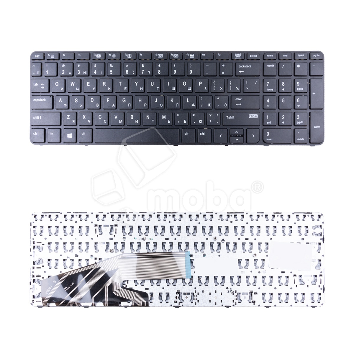 Клавиатура для ноутбука HP ProBook 450 G3/455 G3/470 G3/470 G4 (с рамкой) Черный