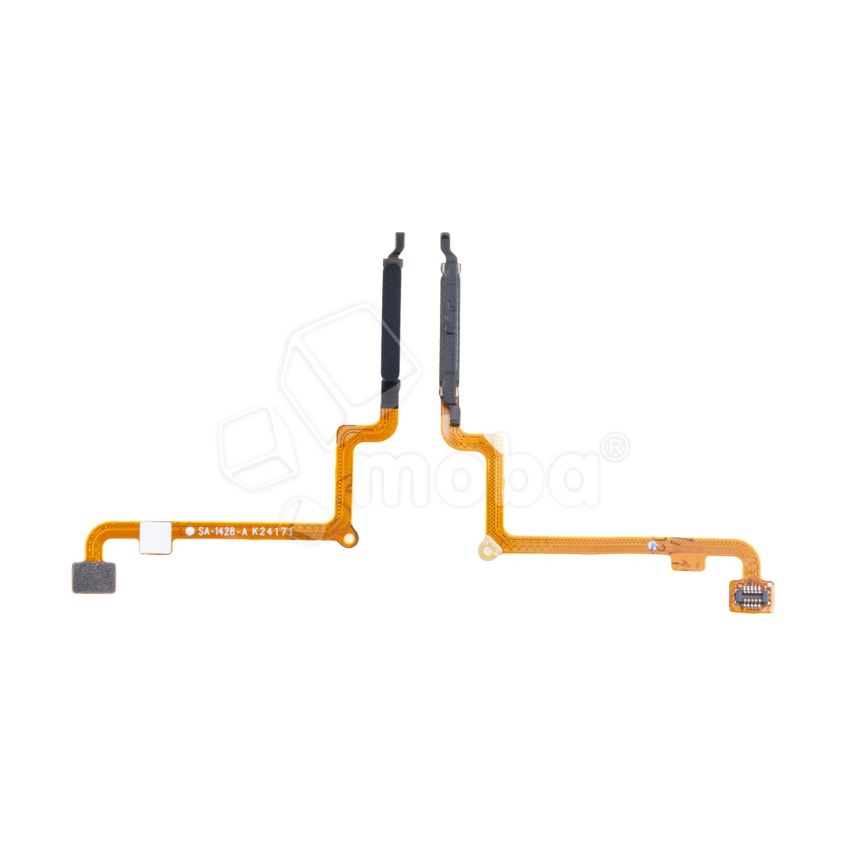 Шлейф для Xiaomi Redmi 14C/Poco C75 (2411DRN47C/2409BRN2CY/2409BRN2CA/2409BRN2CG/2410FPCC5G) сканер отпечатка пальцев Черный