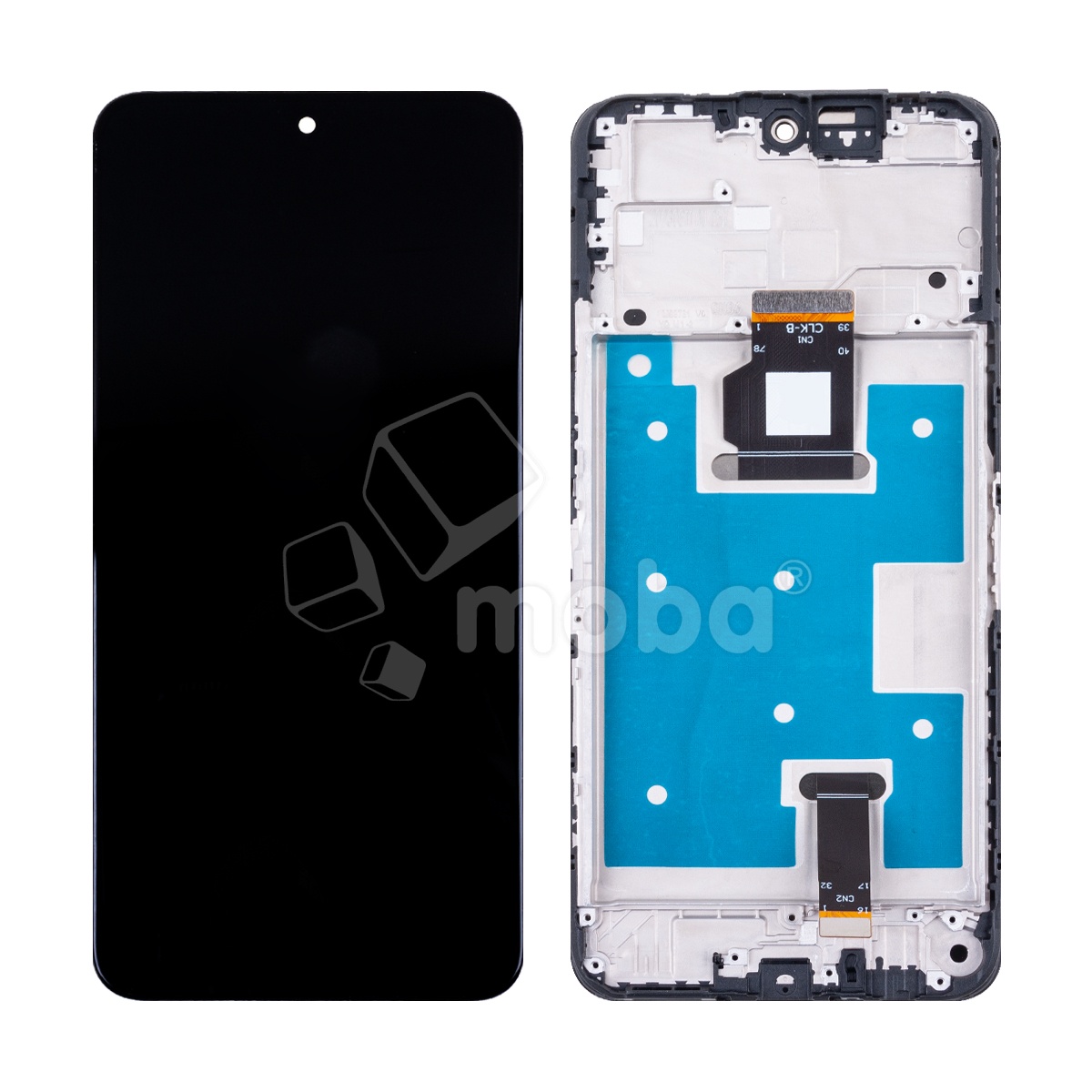 Дисплей для Huawei Honor X7b 4G/90 Smart (CLK-LX1/CLK-NX1) модуль с рамкой Черный - OR (Full HD, 300 Кд/м², 60 Гц)