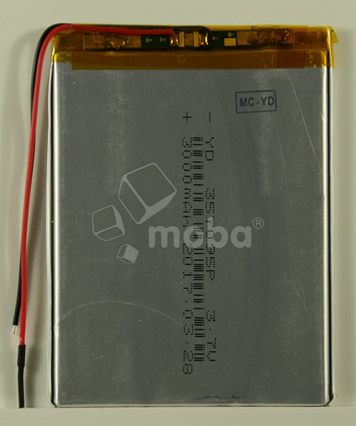 Аккумулятор универсальный 357095p 3,7v Li-Pol 3000 mAh (3.5*70*95 mm)