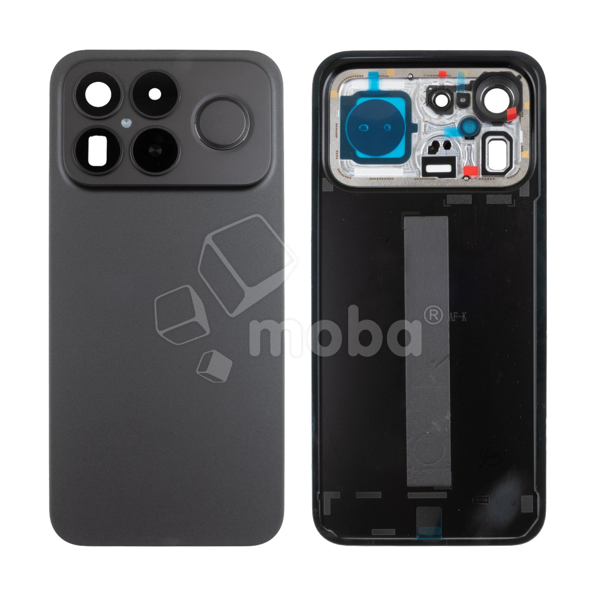 Задняя крышка для Xiaomi Poco F8 Ultra (25102PCBEG) Черный - Премиум