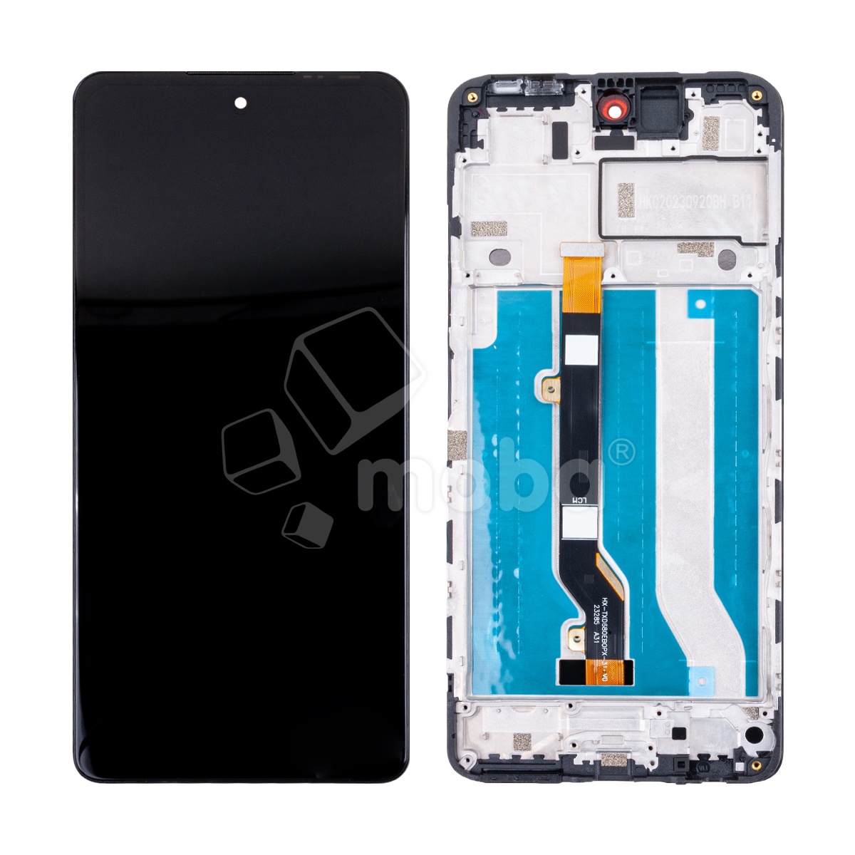 Дисплей для Infinix Hot 30 4G (X6831) модуль с рамкой Черный - OR (HD+, 300 Кд/м², 90 Гц)