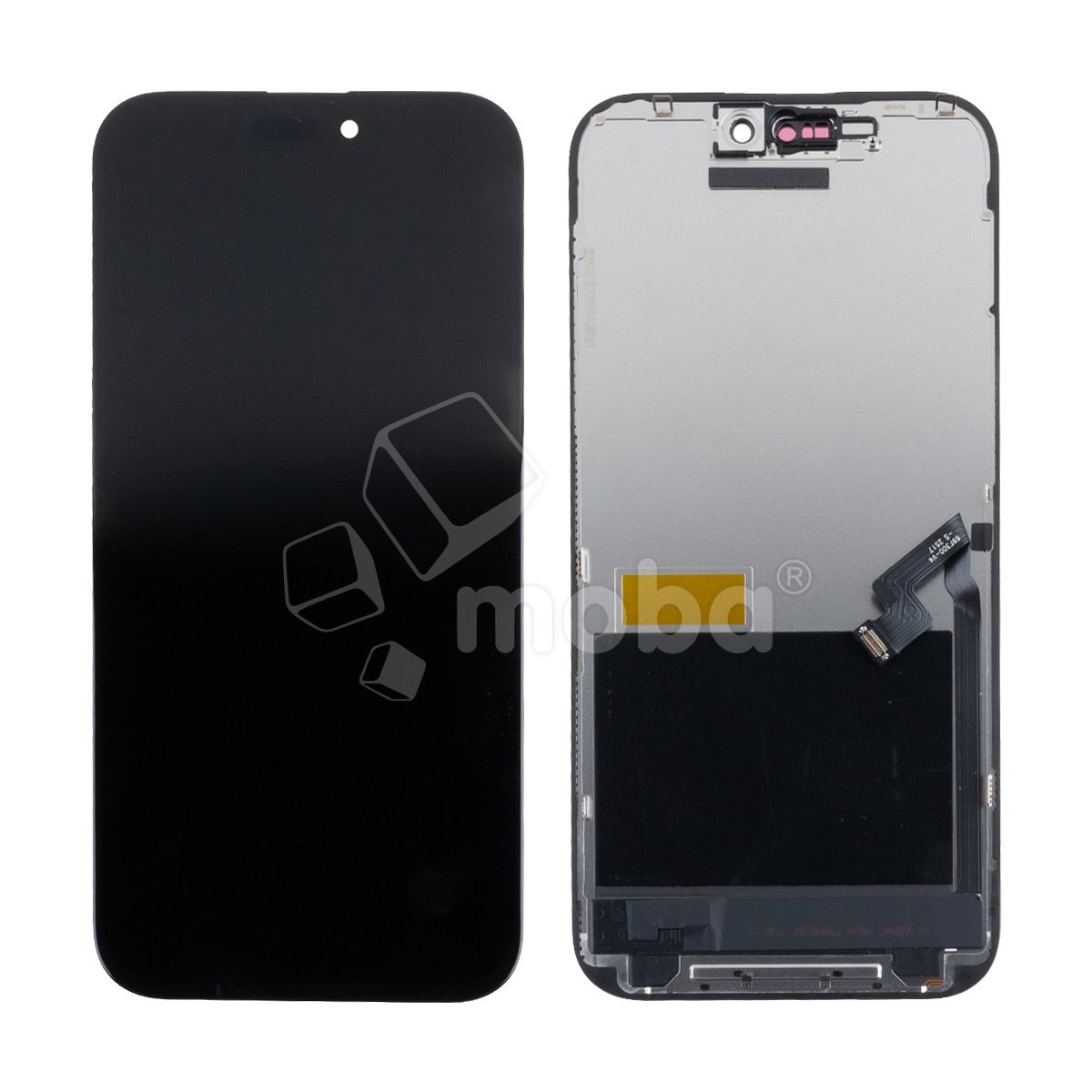 Дисплей для iPhone 16 Pro Max (A3296) в сборе с тачскрином Черный - (In-Cell, HD COG, 350 Кд/м²) (площадка под IC) Стандарт