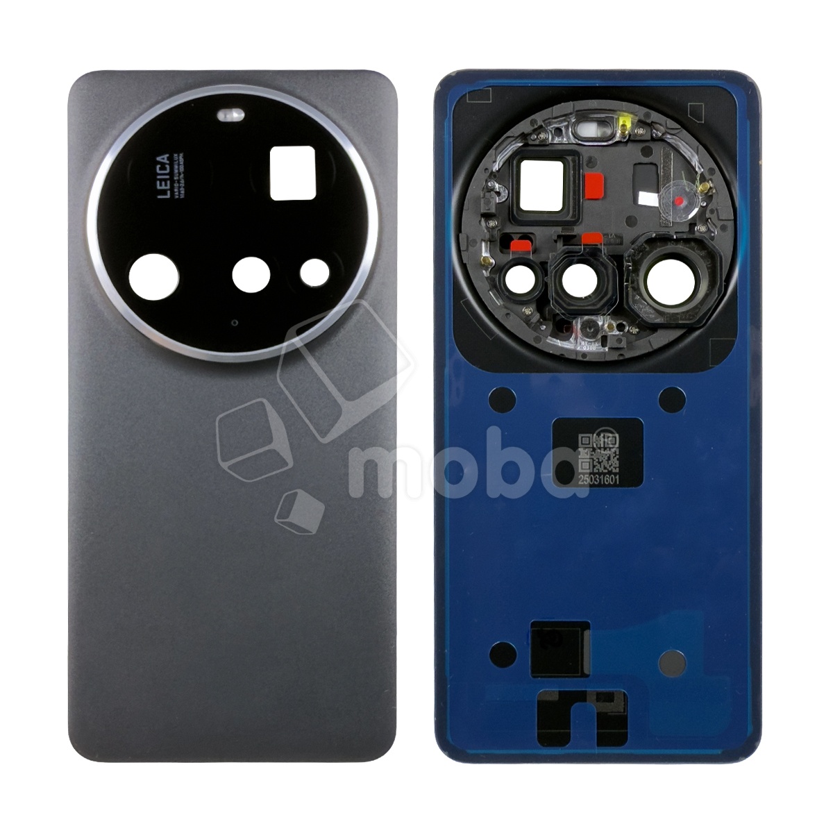 Задняя крышка для Xiaomi 15 Ultra (25010PN30G) Черный - Премиум