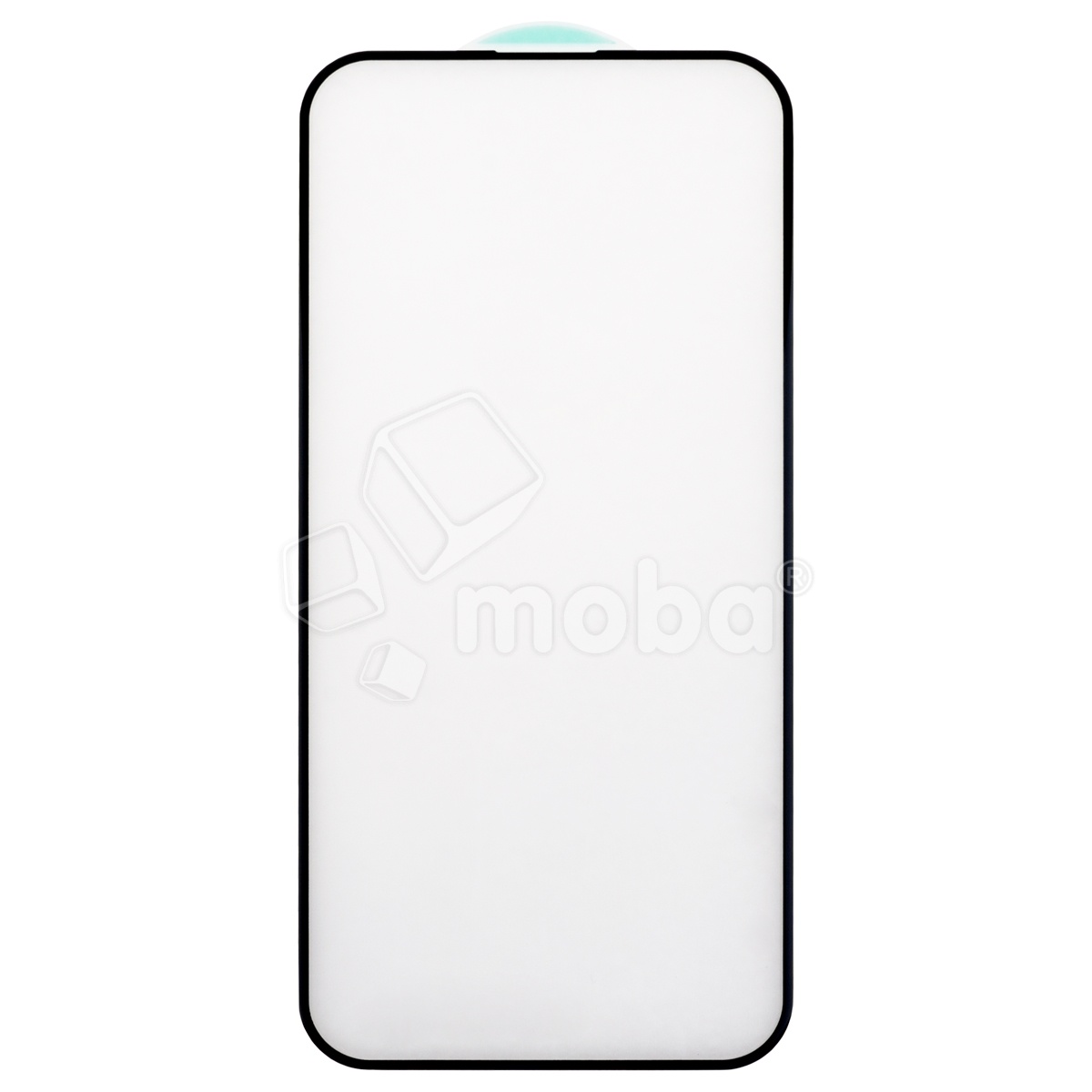 Защитное стекло "Стандарт" для iPhone 14 Pro Max Черный (Полное покрытие)