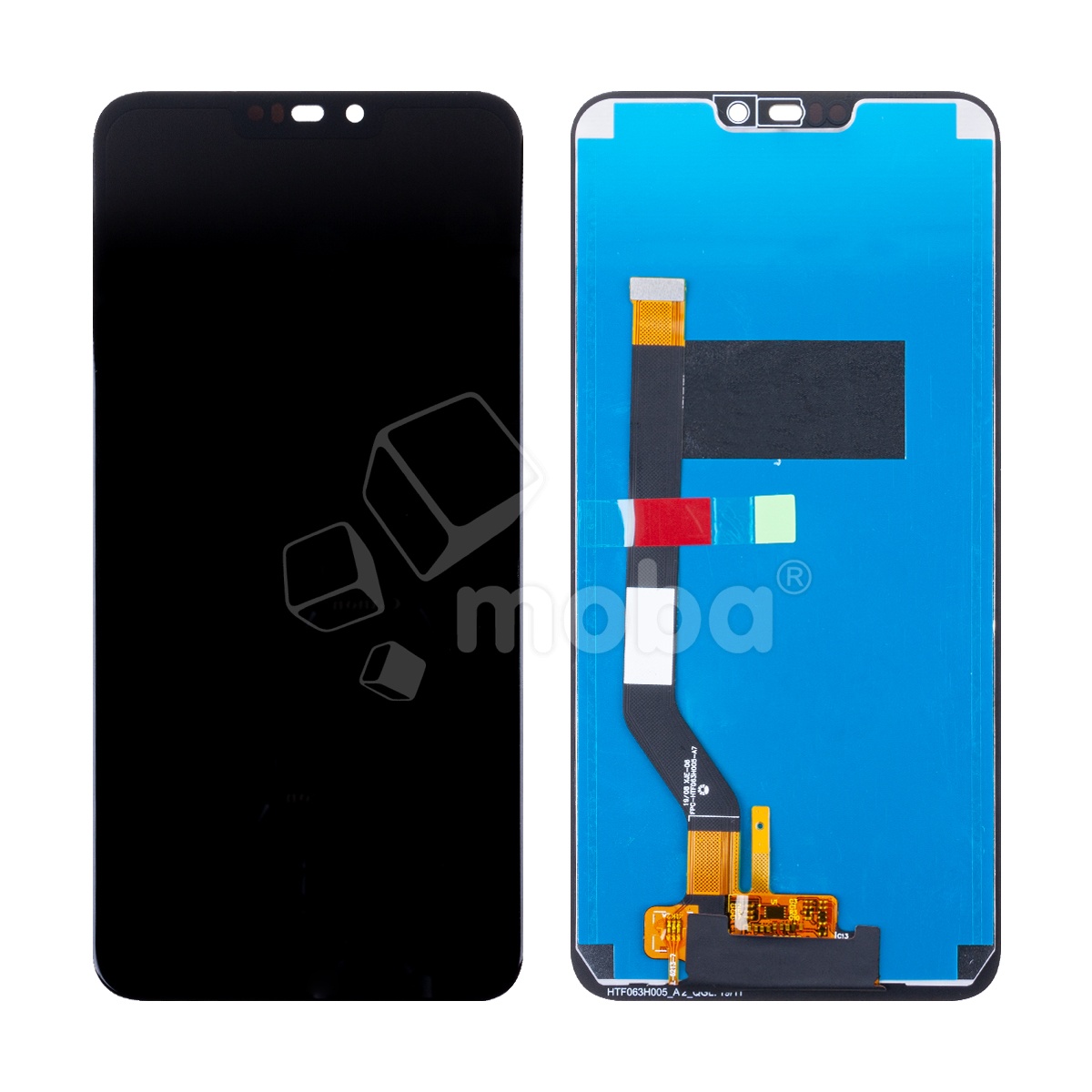 Дисплей для Huawei Honor 8C (BKK-L21) в сборе с тачскрином Черный - OR (HD+, 300 Кд/м², 60 Гц)