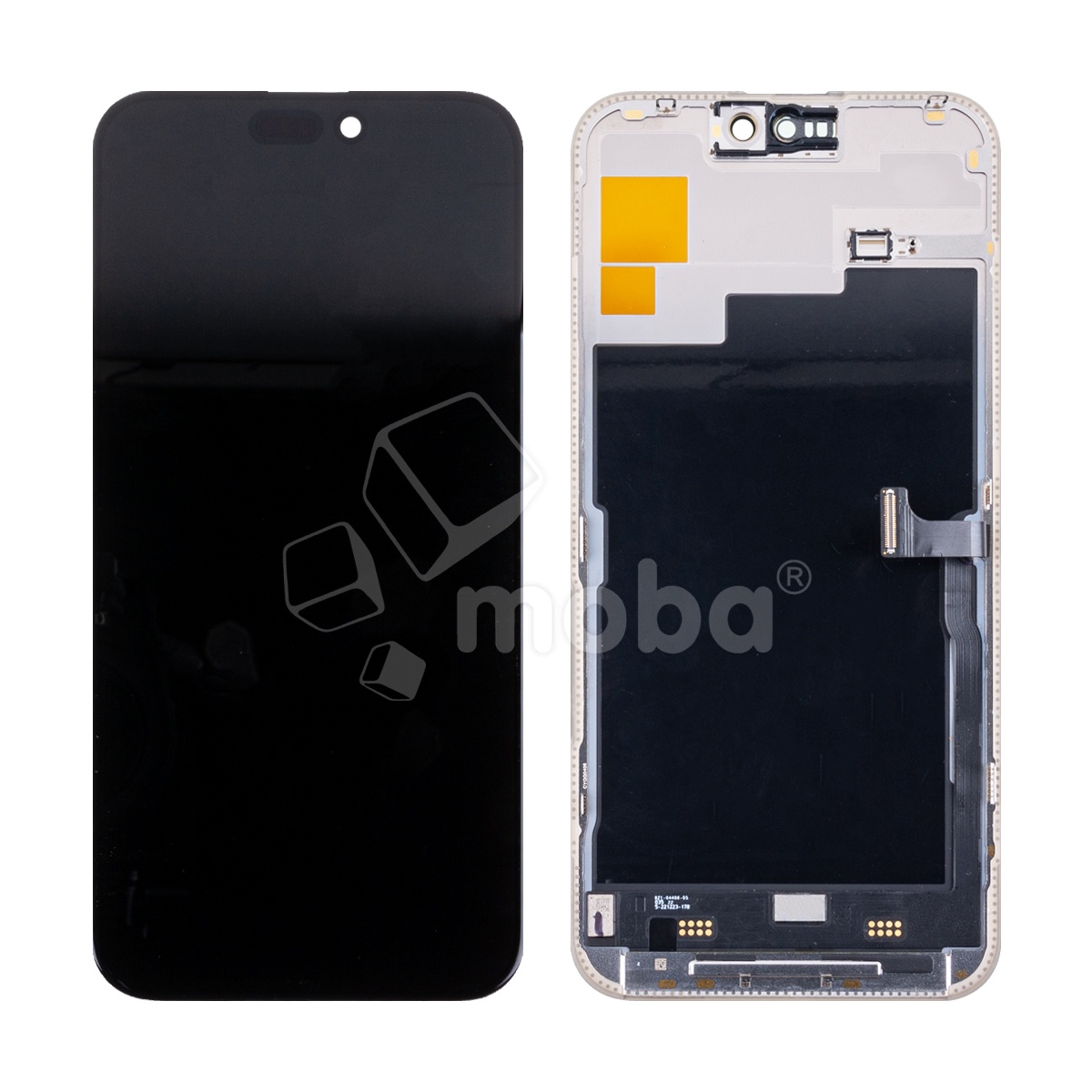Дисплей для iPhone 15 Pro Max (A3106) в сборе с тачскрином Черный - OR (Снятый, заменено ТОЛЬКО стекло)