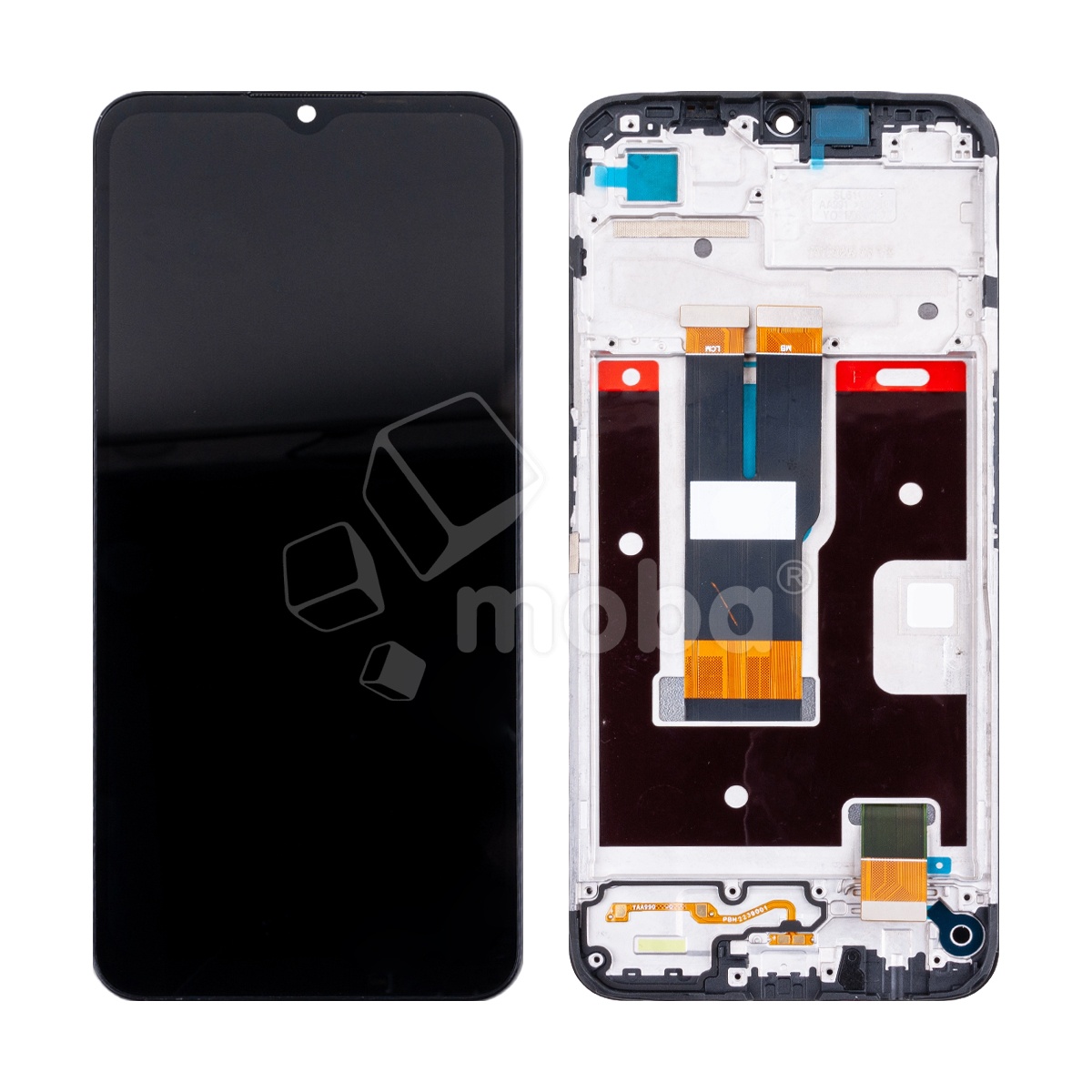 Дисплей для Realme C31 (RMX3501) модуль с рамкой Черный - OR (HD+, 300 Кд/м², 60 Гц)