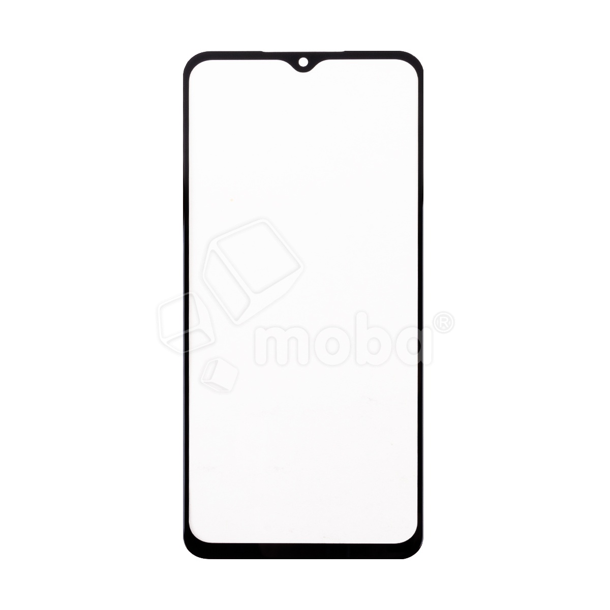 Стекло для переклейки Samsung Galaxy A13 (A135F/A137F) с OCA пленкой Черный - OR (Mitsubishi)