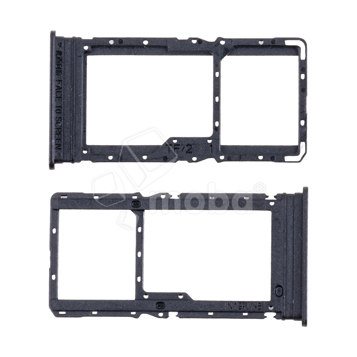 Держатель SIM для Xiaomi Poco M6 4G (2404APC5FG) Черный