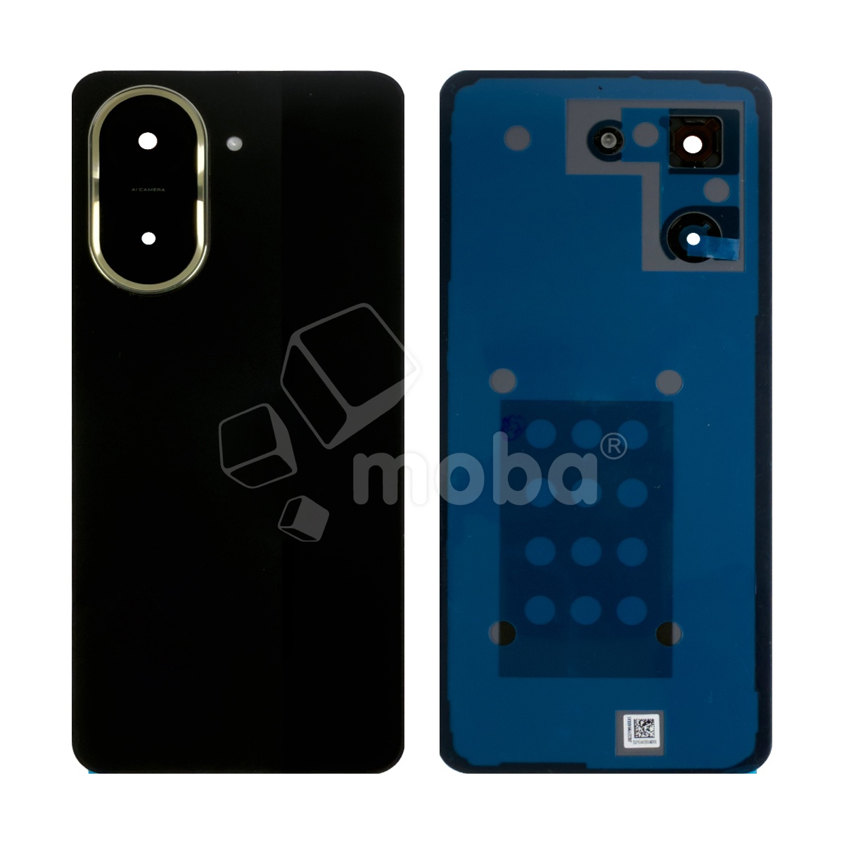 Задняя крышка для Xiaomi Poco C71 (25028PC03G) Черный - Премиум