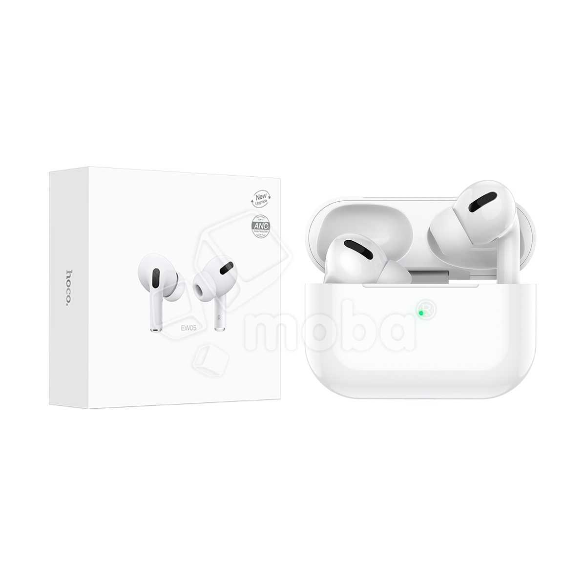 Беспроводные наушники Bluetooth Hoco EW05 Plus (TWS, вакуумные, ANC) Белый