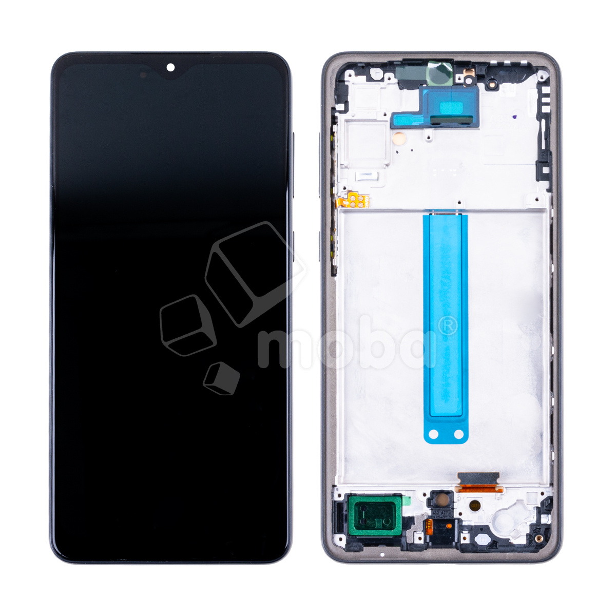 Дисплей для Samsung Galaxy A33 5G (A336B) модуль с рамкой Черный - (OLED) (Full HD, 450 Кд/м²)
