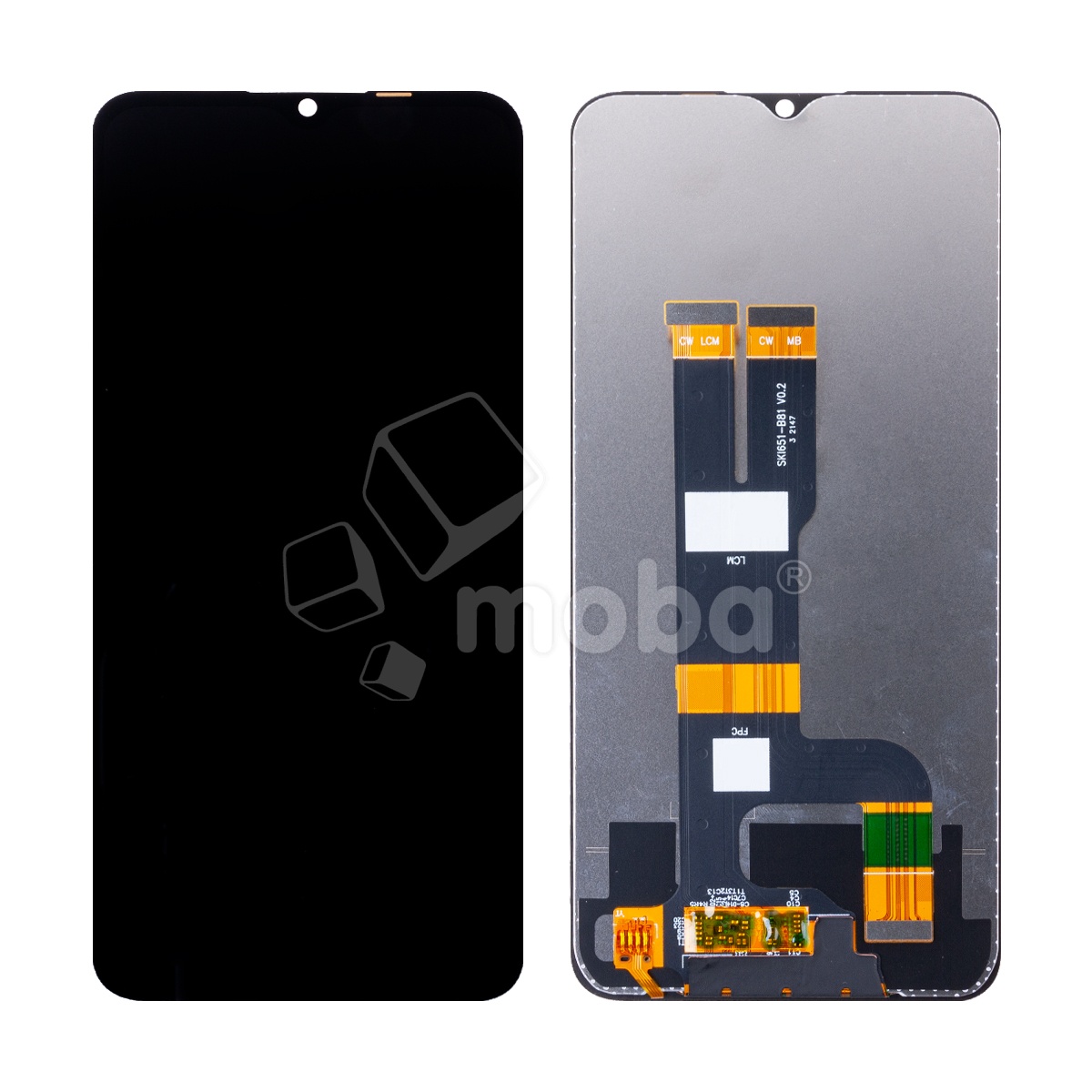 Дисплей для Realme C31 (RMX3501) в сборе с тачскрином Черный - OR (HD+, 300 Кд/м², 60 Гц)