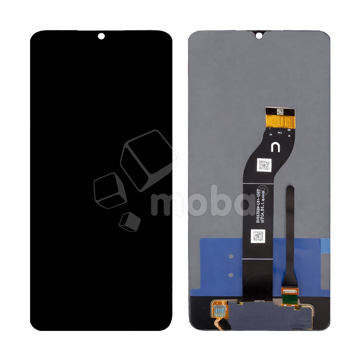 Дисплей для Xiaomi Redmi 13C 4G (23100RN82L/23108RN04Y/23106RN0DA/2311DRN14I) в сборе с тачскрином Черный - OR100 (HD+, 400 Кд/м², 90 Гц)