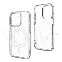 Чехол-накладка для iPhone 16 Pro Max (Magsafe, прозрачный)