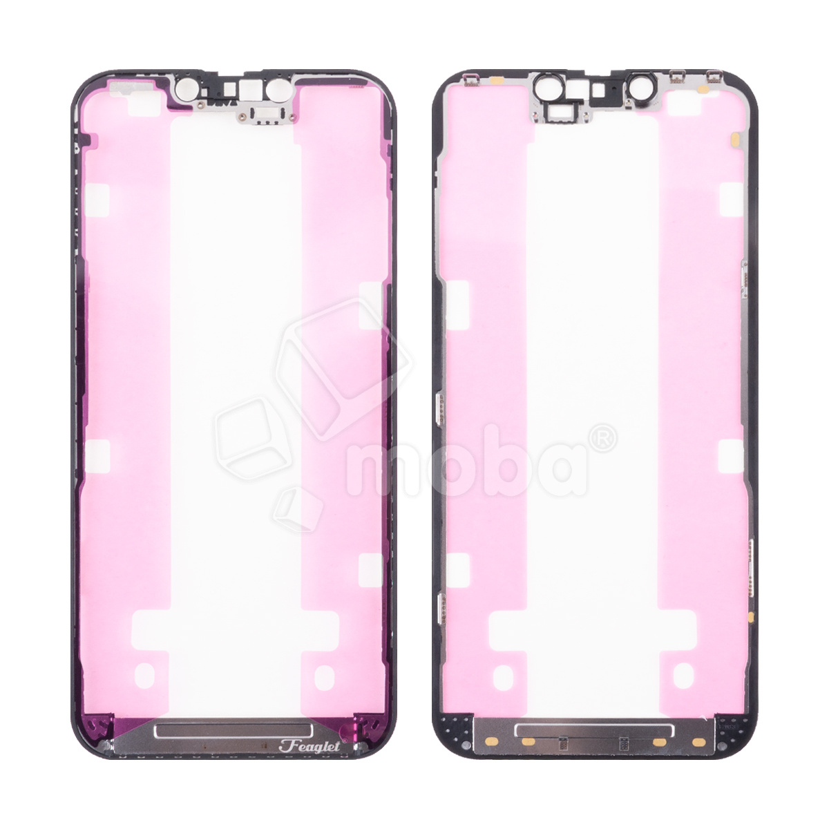 Рамка дисплея для iPhone 13 Pro (A2640) Черный - OR (Feaglet)