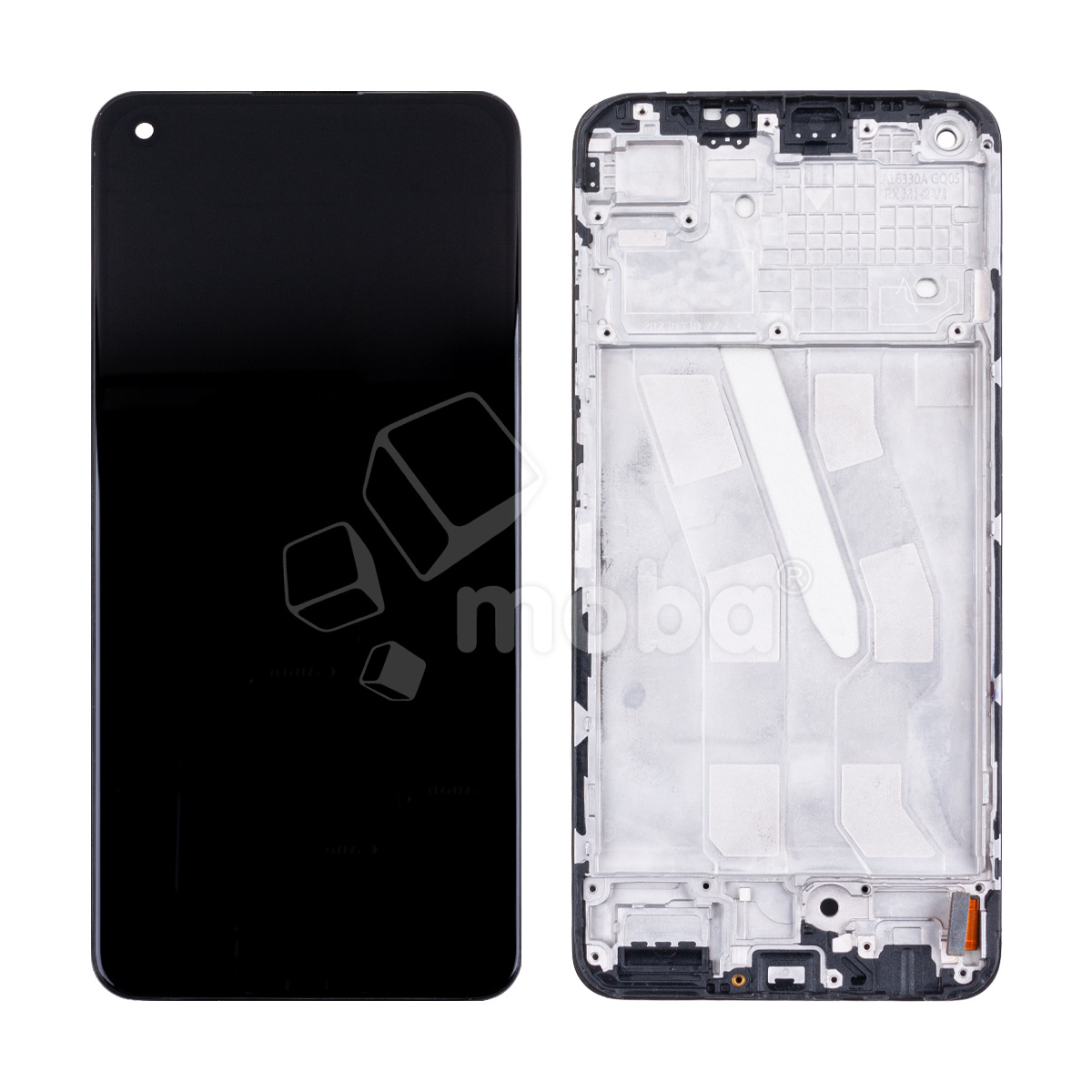 Дисплей для Realme 10 4G (RMX3630) модуль с рамкой Черный - (In-Cell)