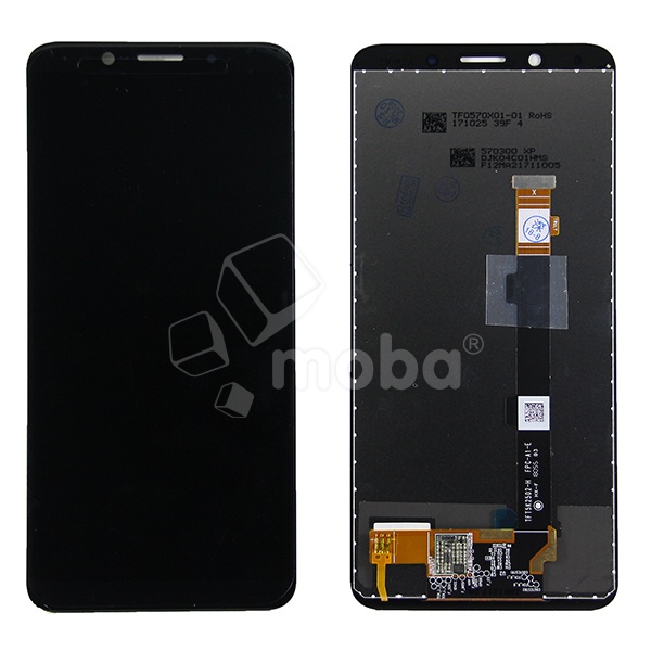 Дисплей для OPPO F5/F5 Youth (CPH1723/CPH1725) в сборе с тачскрином Черный - Оптима