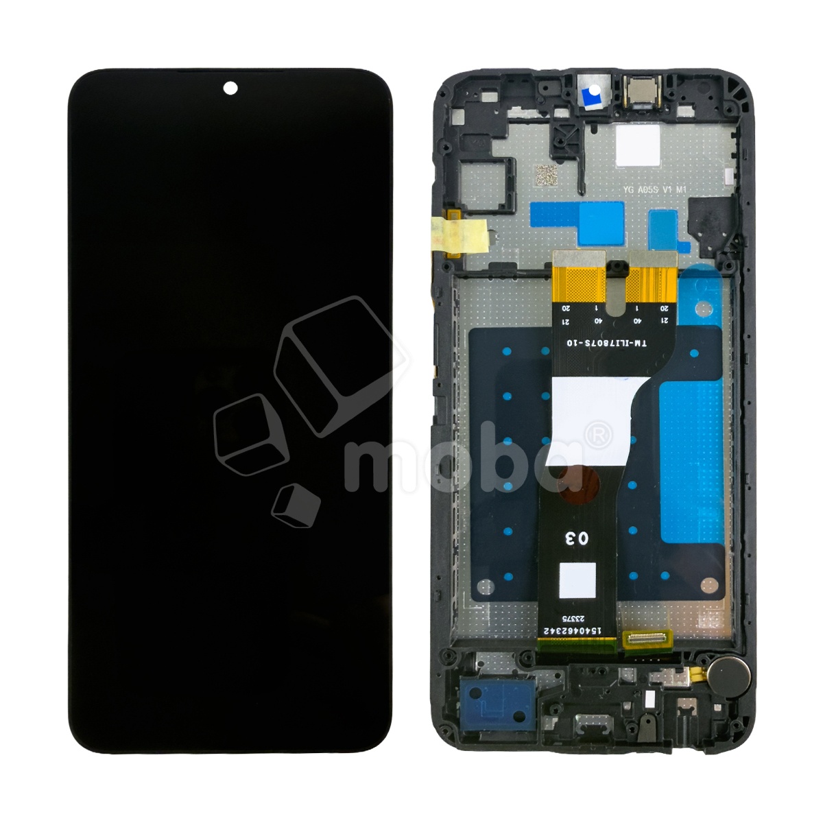 Дисплей для Samsung Galaxy A05s (A057F) модуль c рамкой Черный - OR Ref. (SP)