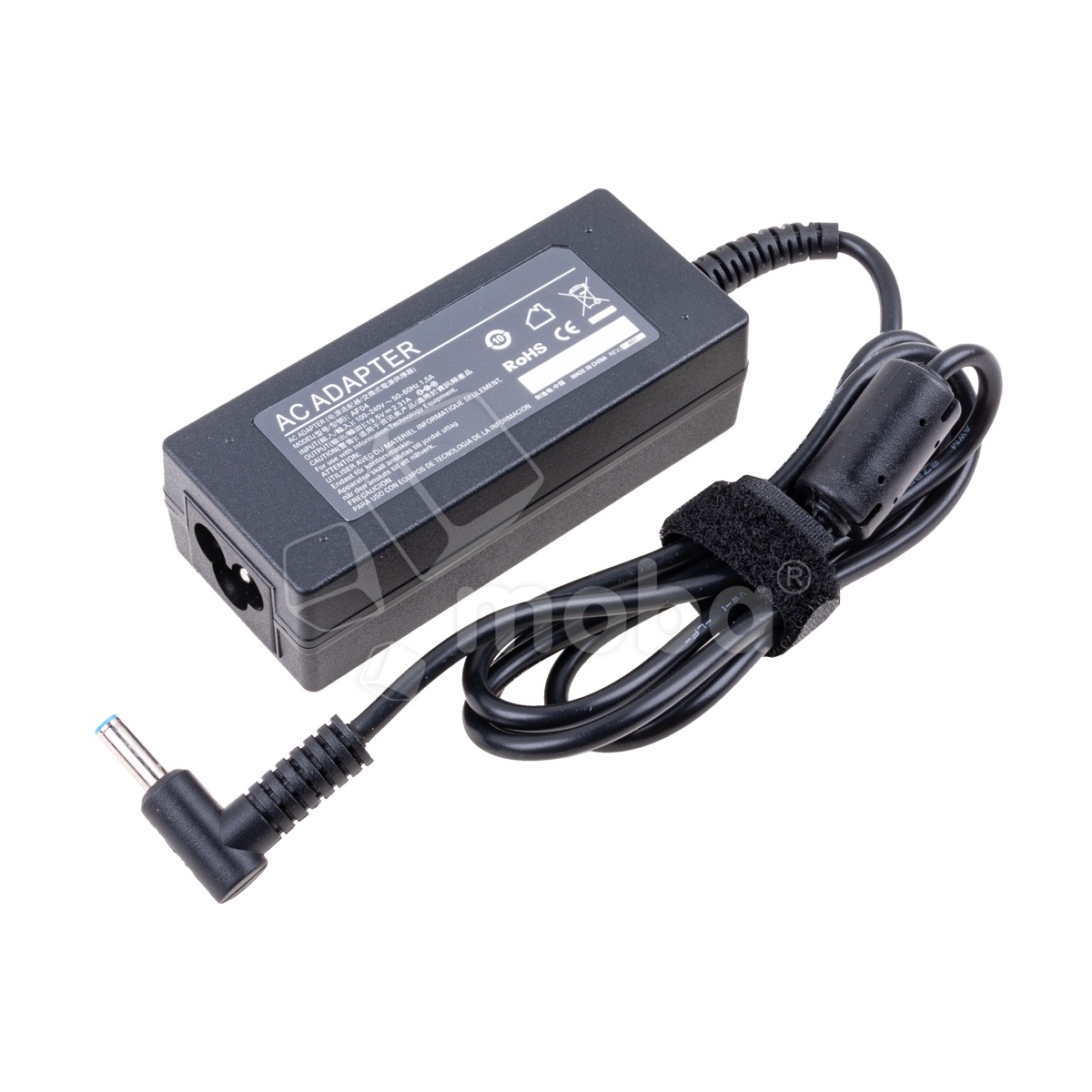 Блок питания (сетевой адаптер) для ноутбука HP/Dell 19,5V, 2,31A, 45W (4,5×3,0 с иглой) - Стандарт (без сетевого кабеля)