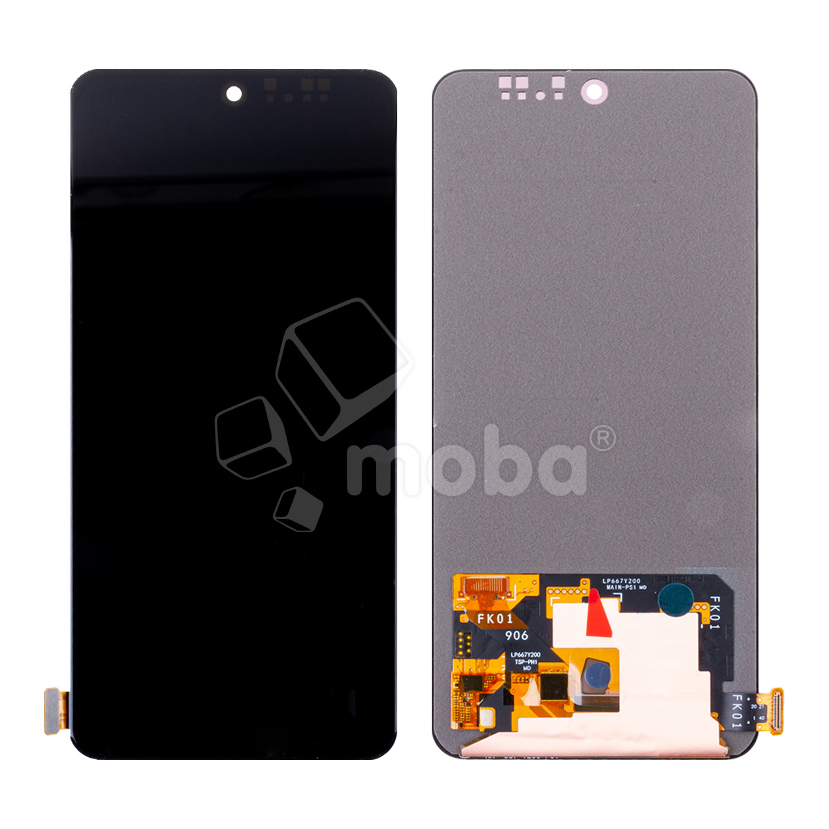 Дисплей для Vivo V30 Lite 4G/V40 Lite 4G/5G (V2342/V2424/V2417 Snapdragon 4 Gen 2) в сборе с тачскрином Черный - (OLED) (Full HD, 450 Кд/м²)