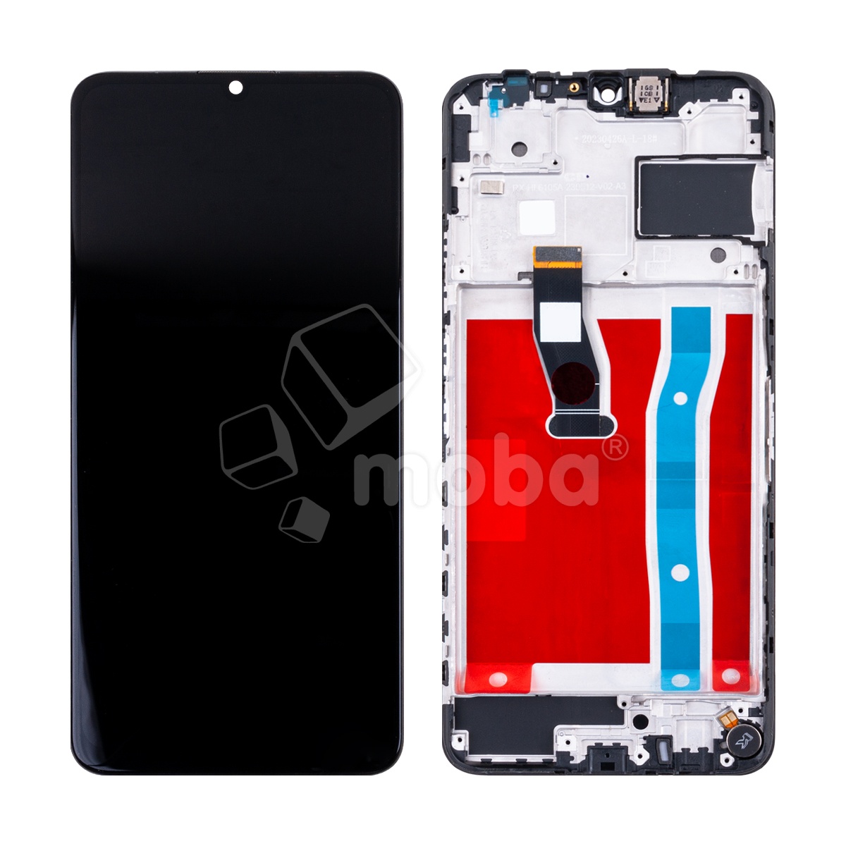 Дисплей для Huawei Nova Y70/Y70 Plus/Y71/Enjoy 50 (MGA-LX9N) модуль с рамкой Черный - OR (HD+, 300 Кд/м², 60 Гц)