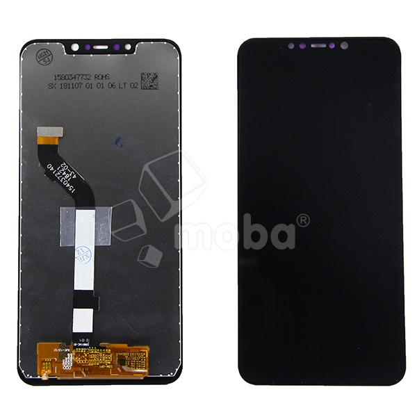 Дисплей для Xiaomi Pocophone F1 (M1805E10A) в сборе с тачскрином Черный - Оптима